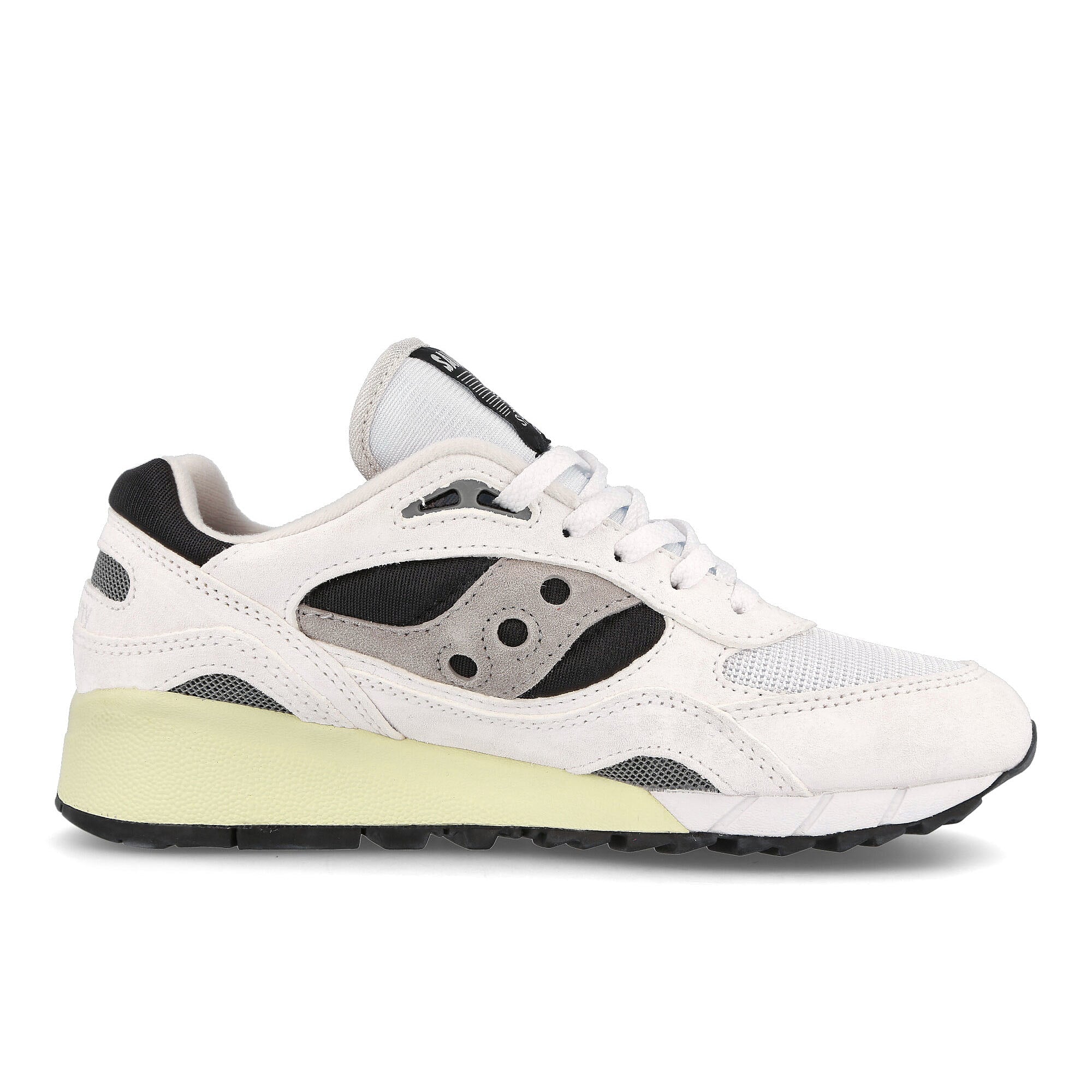 Saucony shadow 6000 White-Black Low Top Sneakers Silhouette | Overkill