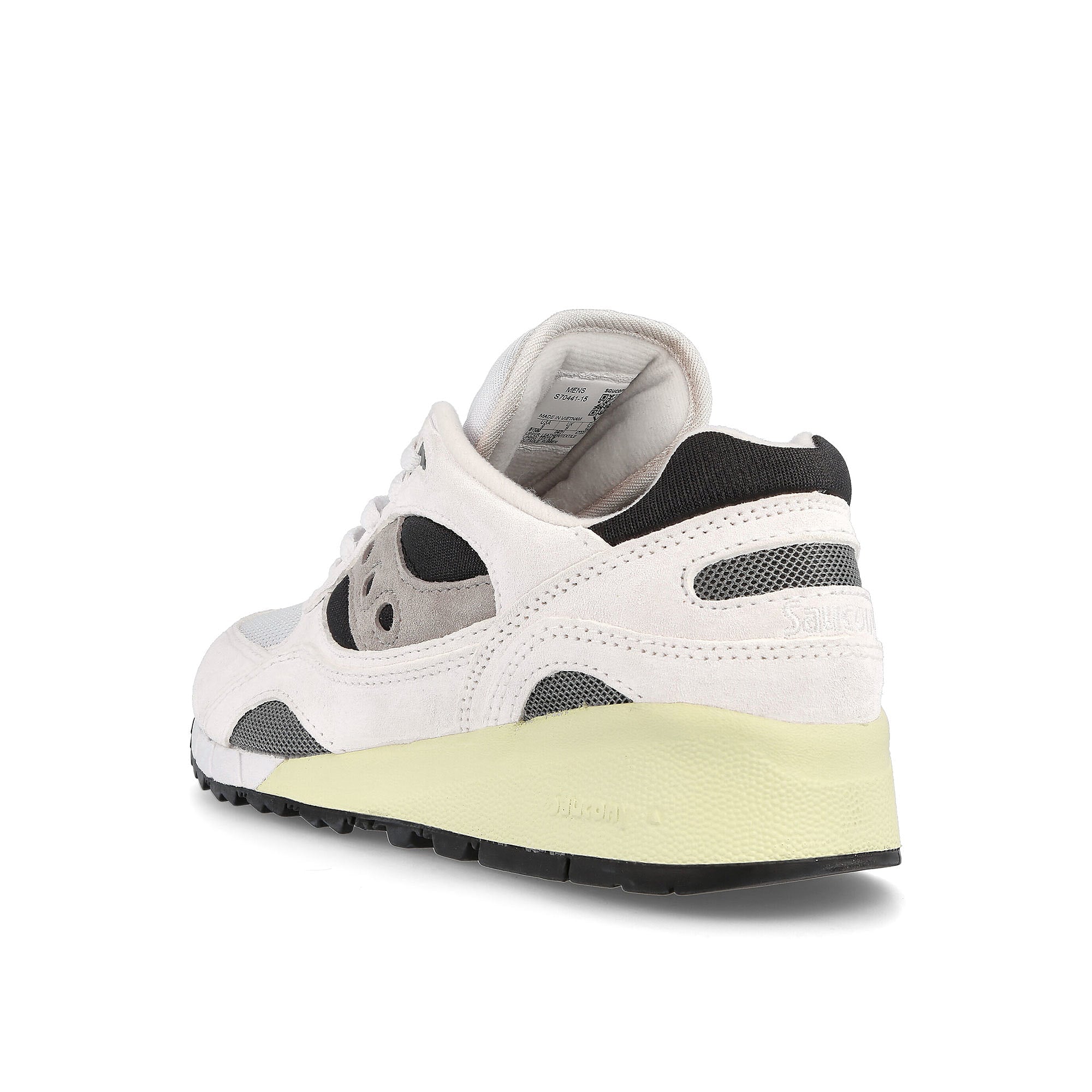 Saucony shadow 6000 White-Black Low Top Sneakers Material | Overkill