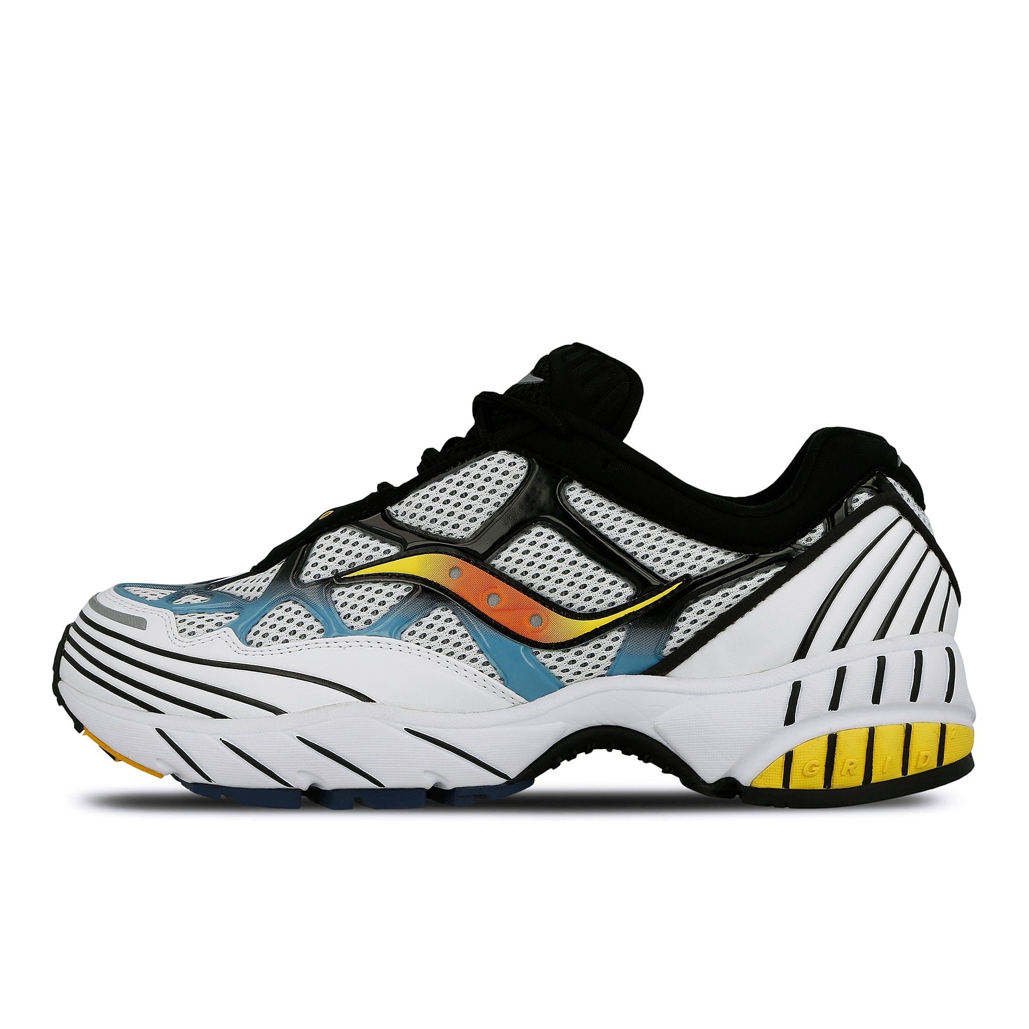 Saucony grid web White / Grey / Blue Sneakers S70466-1 | Overkill