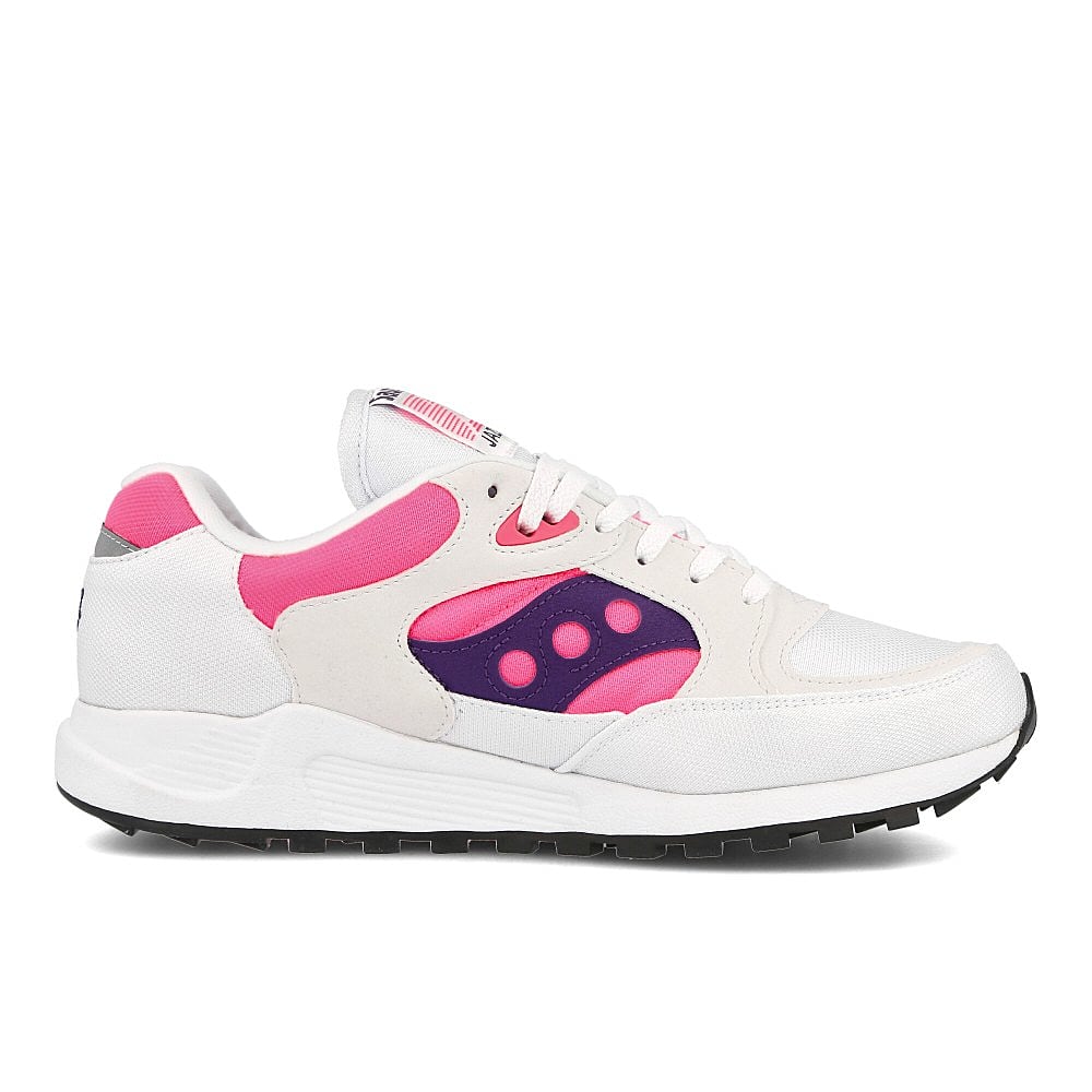 Saucony jazz 4000 White-Pink-Purple Low Top Sneakers Silhouette | Overkill