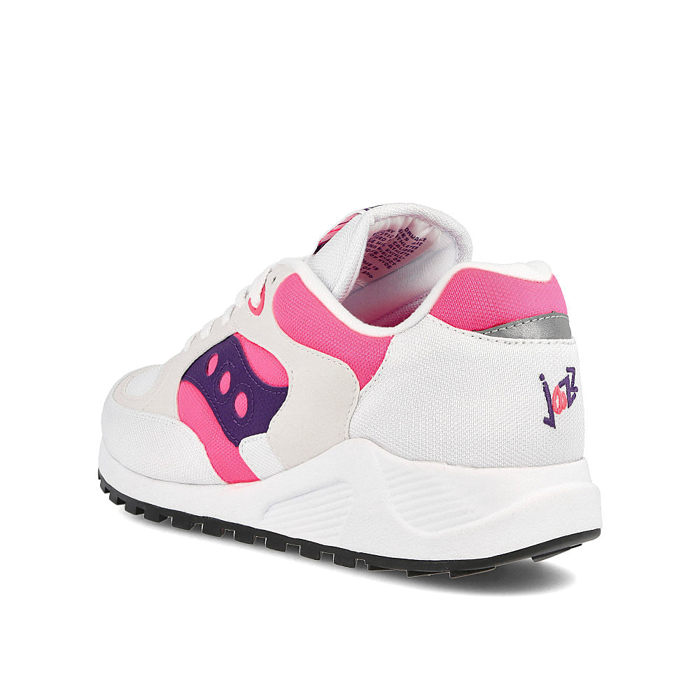 Saucony jazz 4000 White-Pink-Purple Low Top Sneakers Material | Overkill
