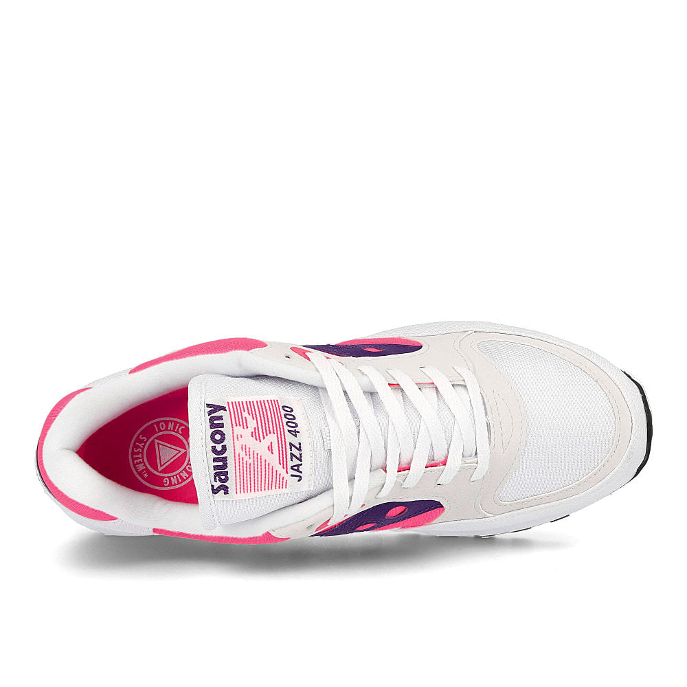 Saucony jazz 4000 White-Pink-Purple Low Top Sneakers Detailfoto | Overkill
