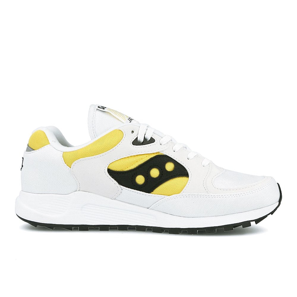 Saucony jazz 4000 White-Yellow-Black Low Top Sneakers Silhouette | Overkill