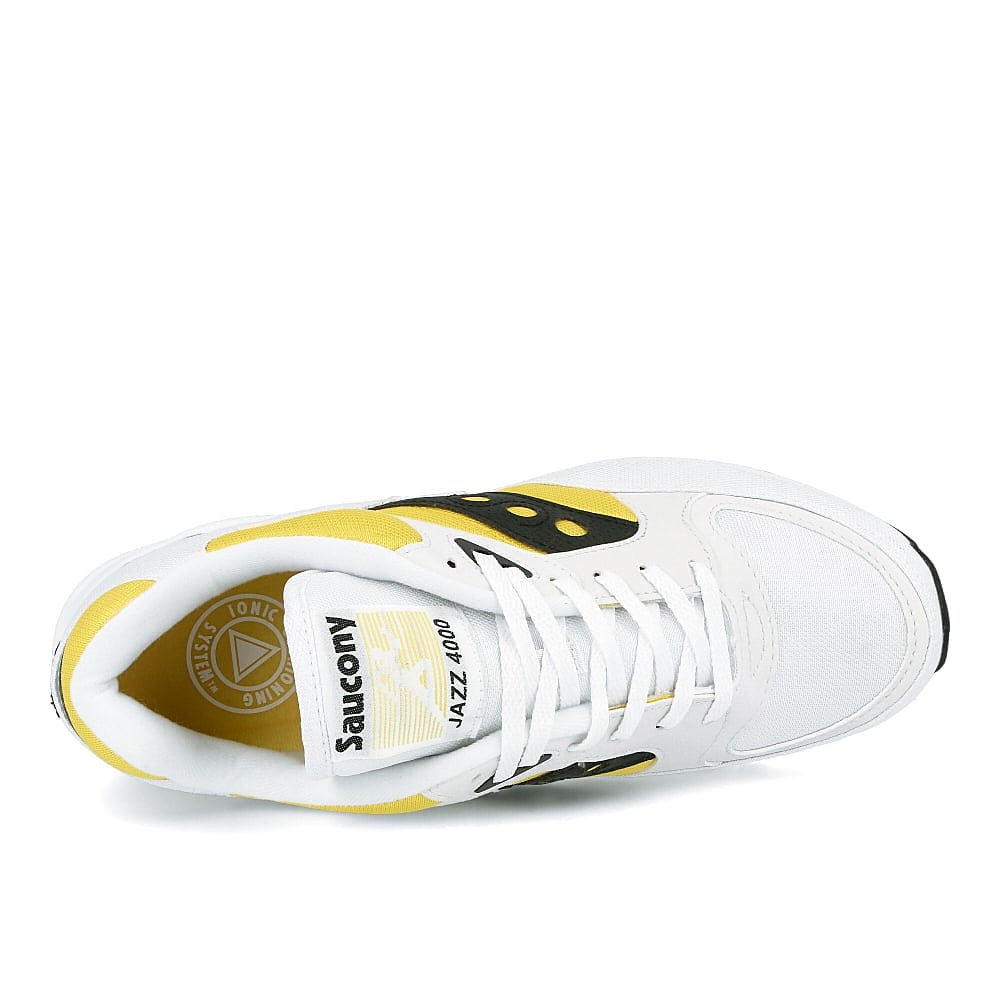 Saucony jazz 4000 White-Yellow-Black Low Top Sneakers Detailfoto | Overkill