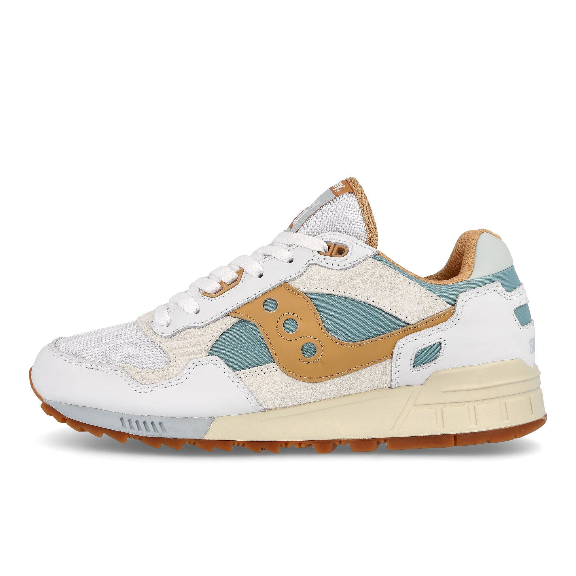 Saucony shadow 5000 White-Tan Sneakers S70584-2 | Overkill