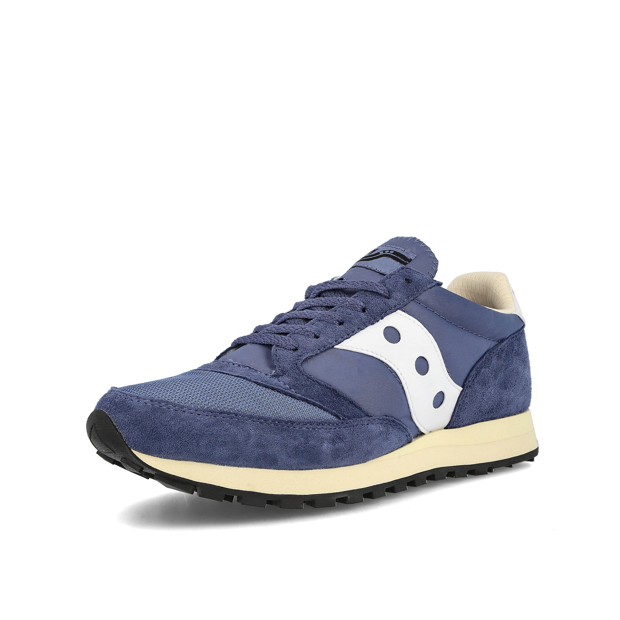Saucony jazz 81 Blue-White Low Top Sneakers Close Up | Overkill