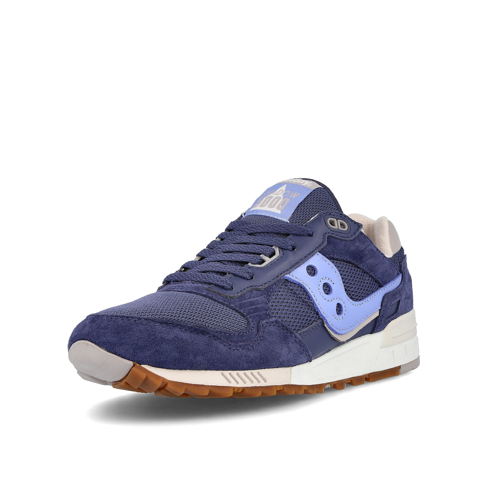 Saucony shadow 5000 Blue Low Top Sneakers Close Up | Overkill
