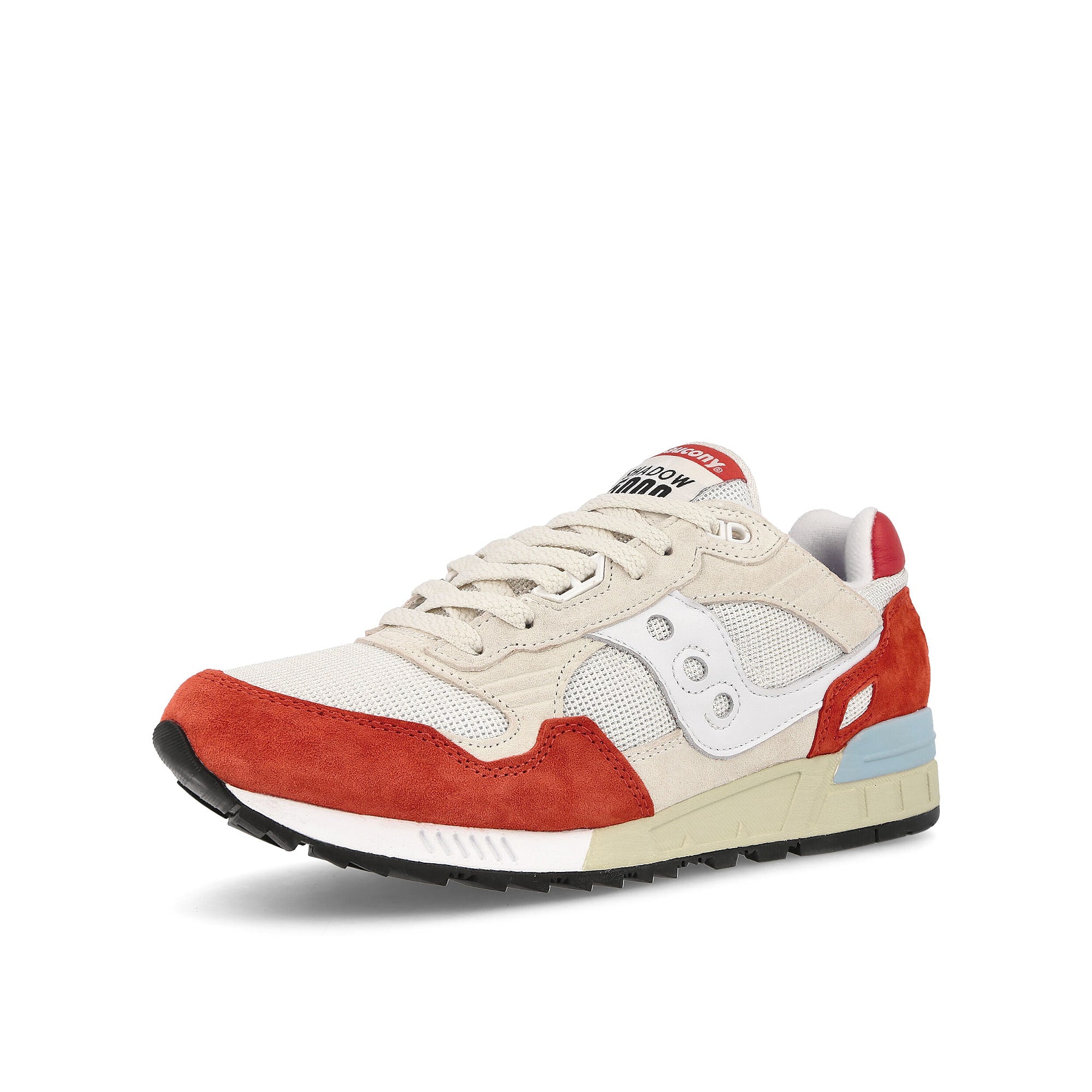 Saucony shadow 5000 White-Red Low Top Sneakers Close Up | Overkill