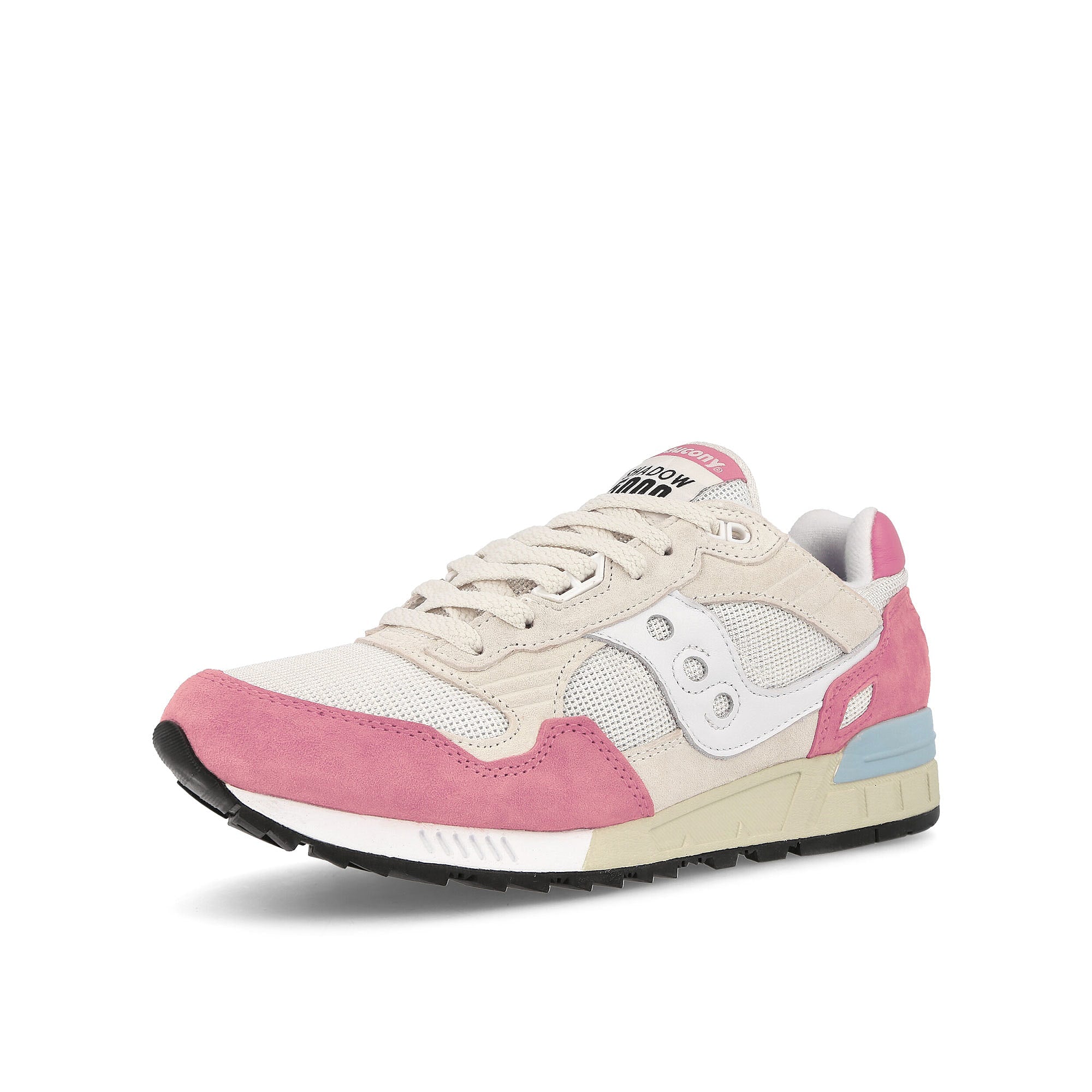 Saucony shadow 5000 White / Pink Sneakers Close Up | Overkill