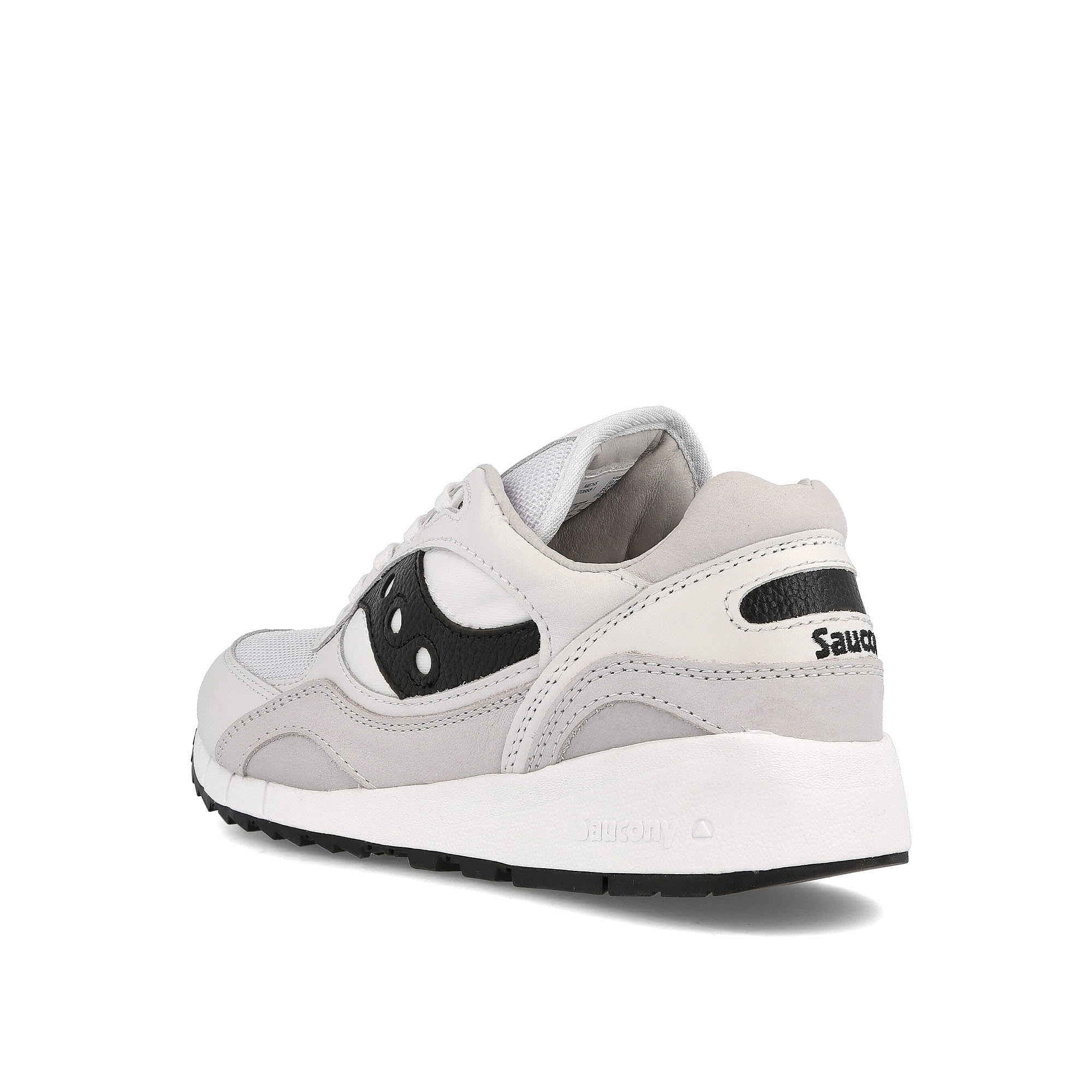 Saucony shadow 6000 White-Black Low Top Sneakers Material | Overkill