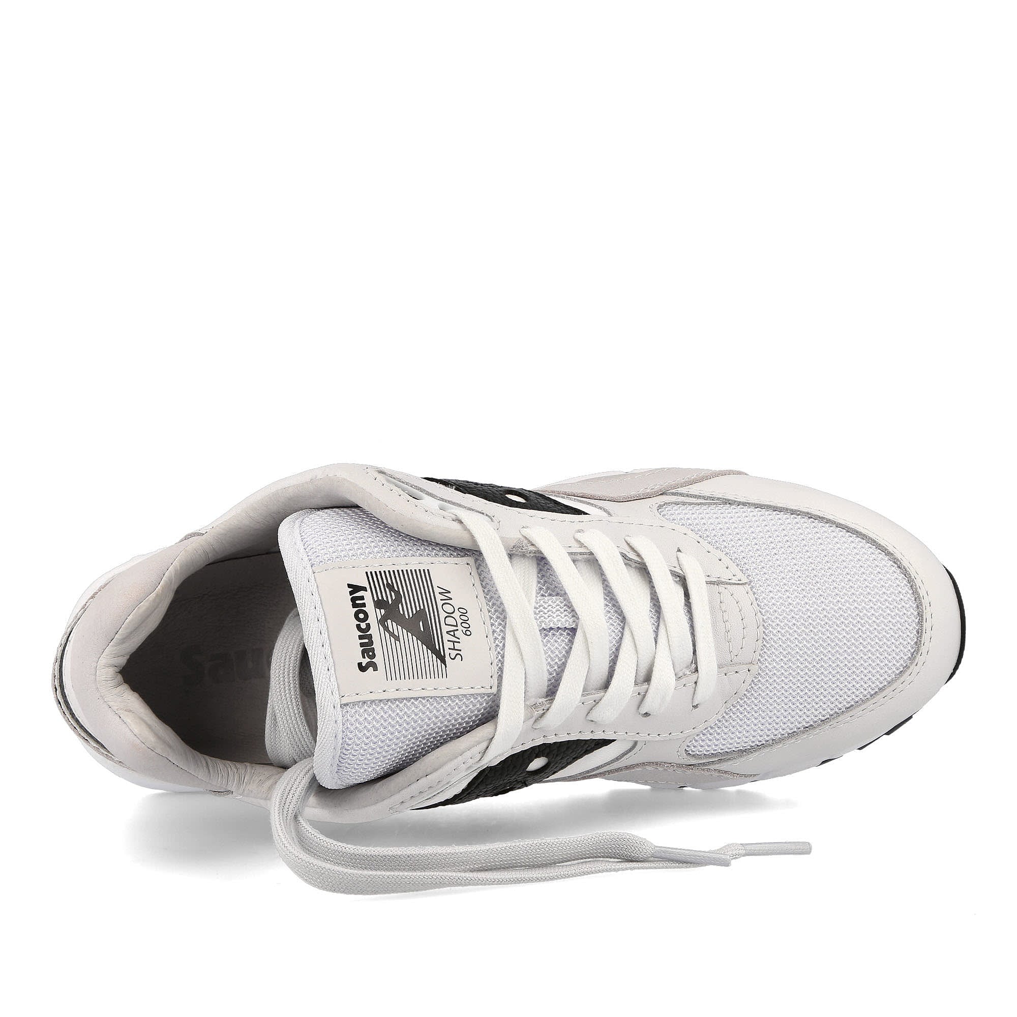 Saucony shadow 6000 White-Black Low Top Sneakers Detailfoto | Overkill