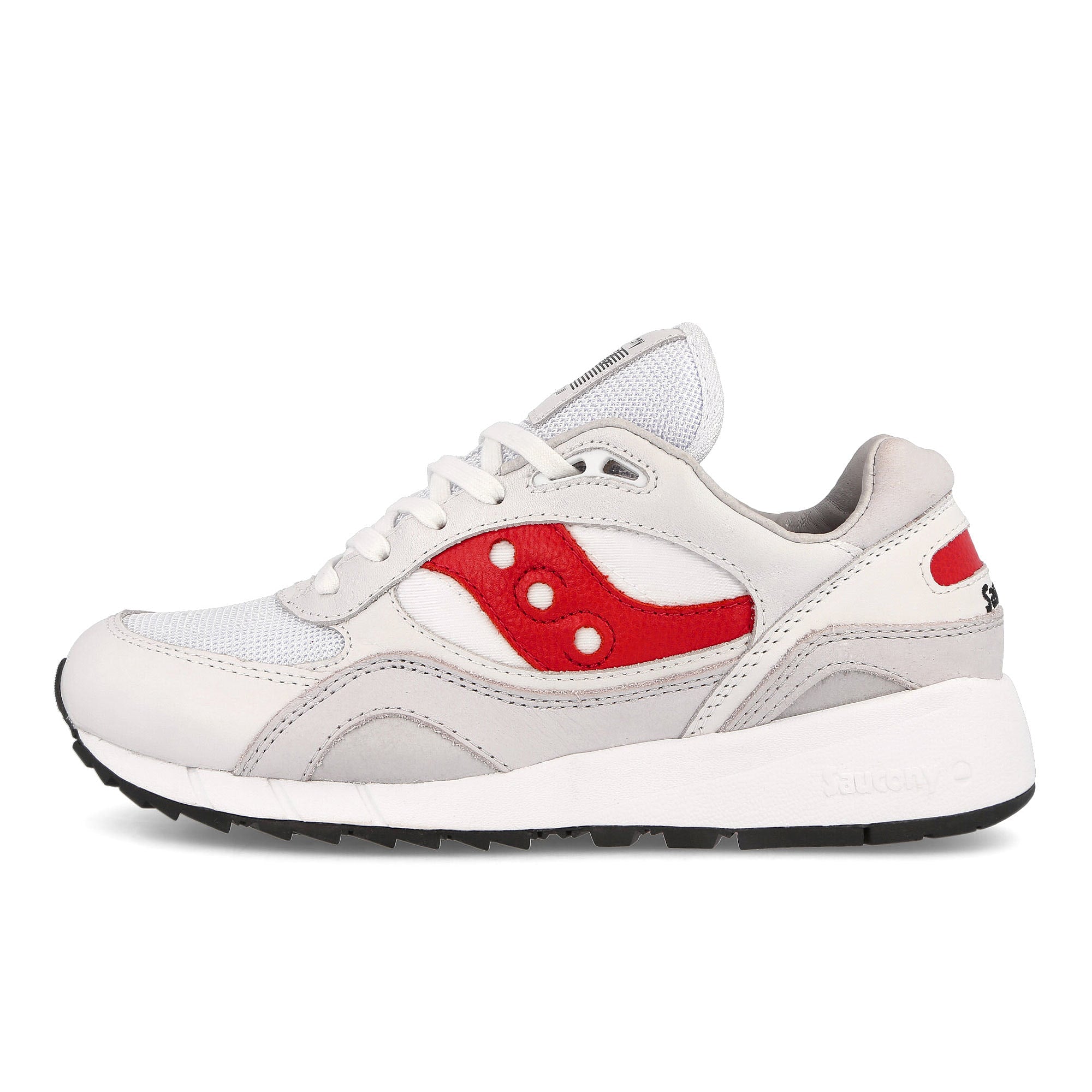 Saucony shadow 6000 White-Red Low Top Sneakers S70668-2 | Overkill