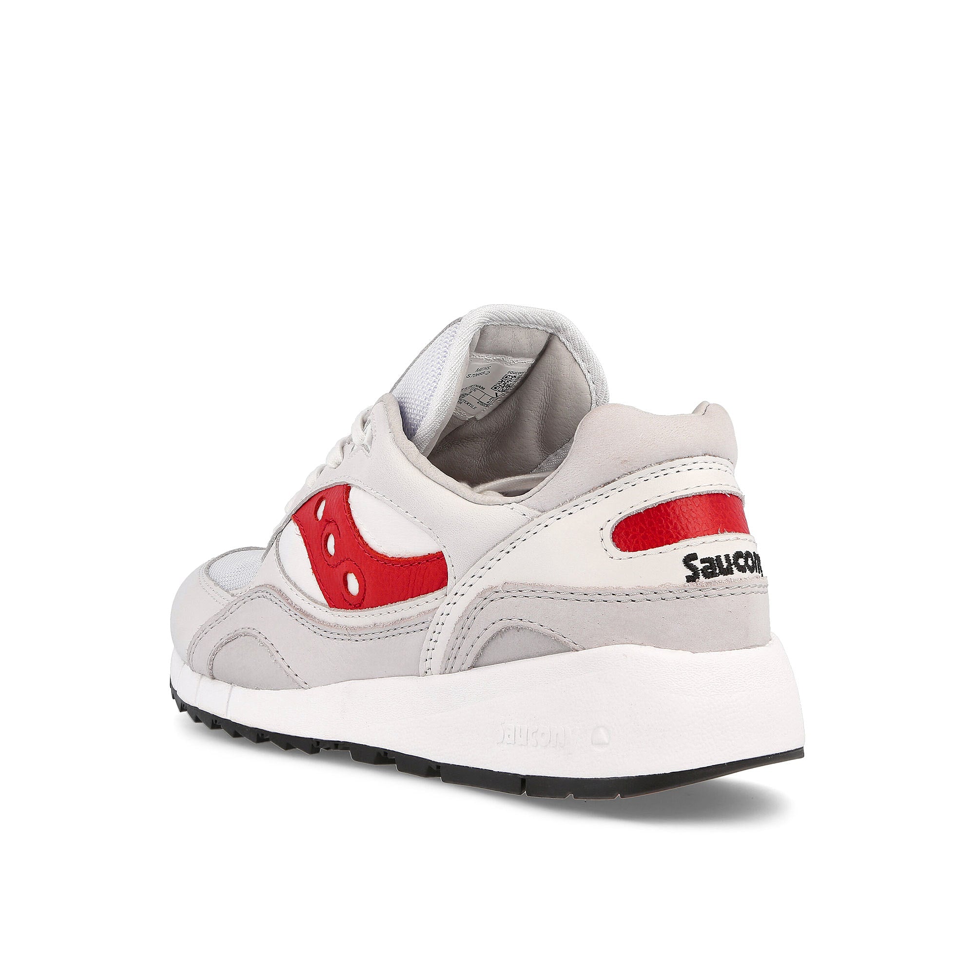 Saucony shadow 6000 White-Red Low Top Sneakers Material | Overkill