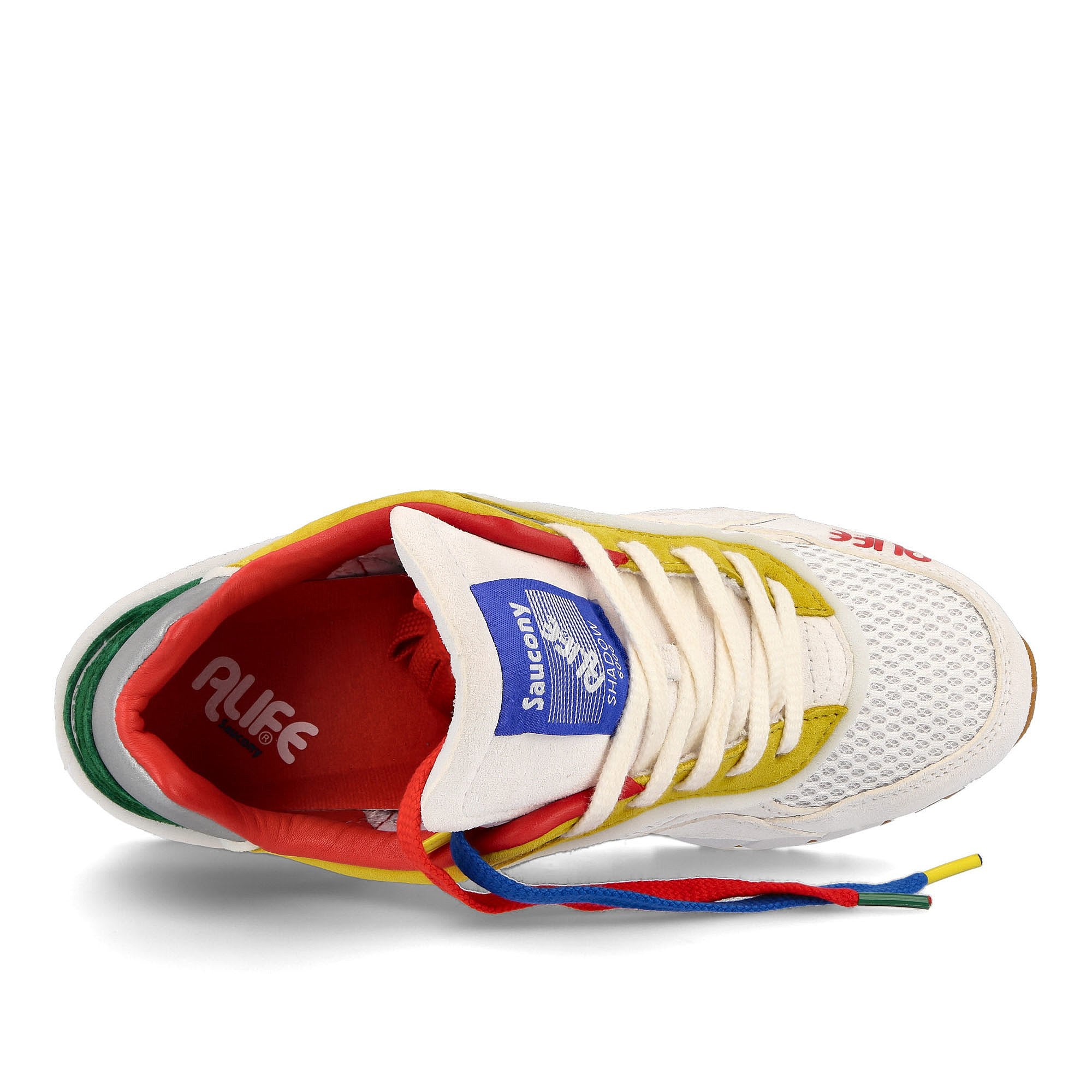 Saucony Alife x Saucony Shadow 6000 White / Multicolor Detail view 2 | Overkill