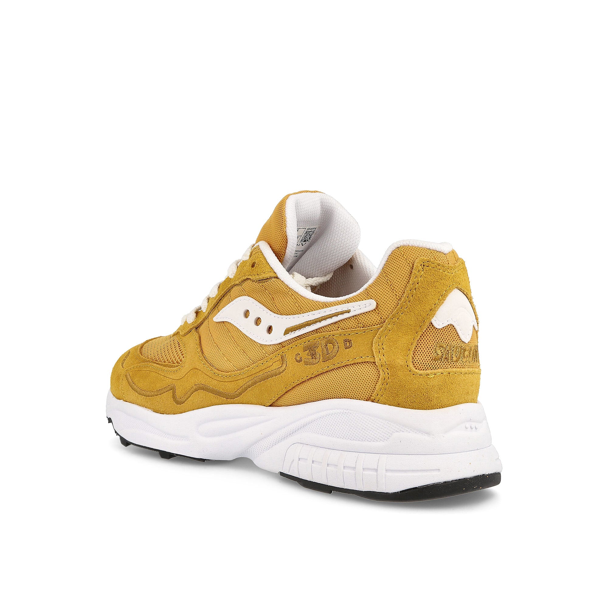 Saucony 3d grid hurricane Mustard-White Low Top Sneakers Material | Overkill