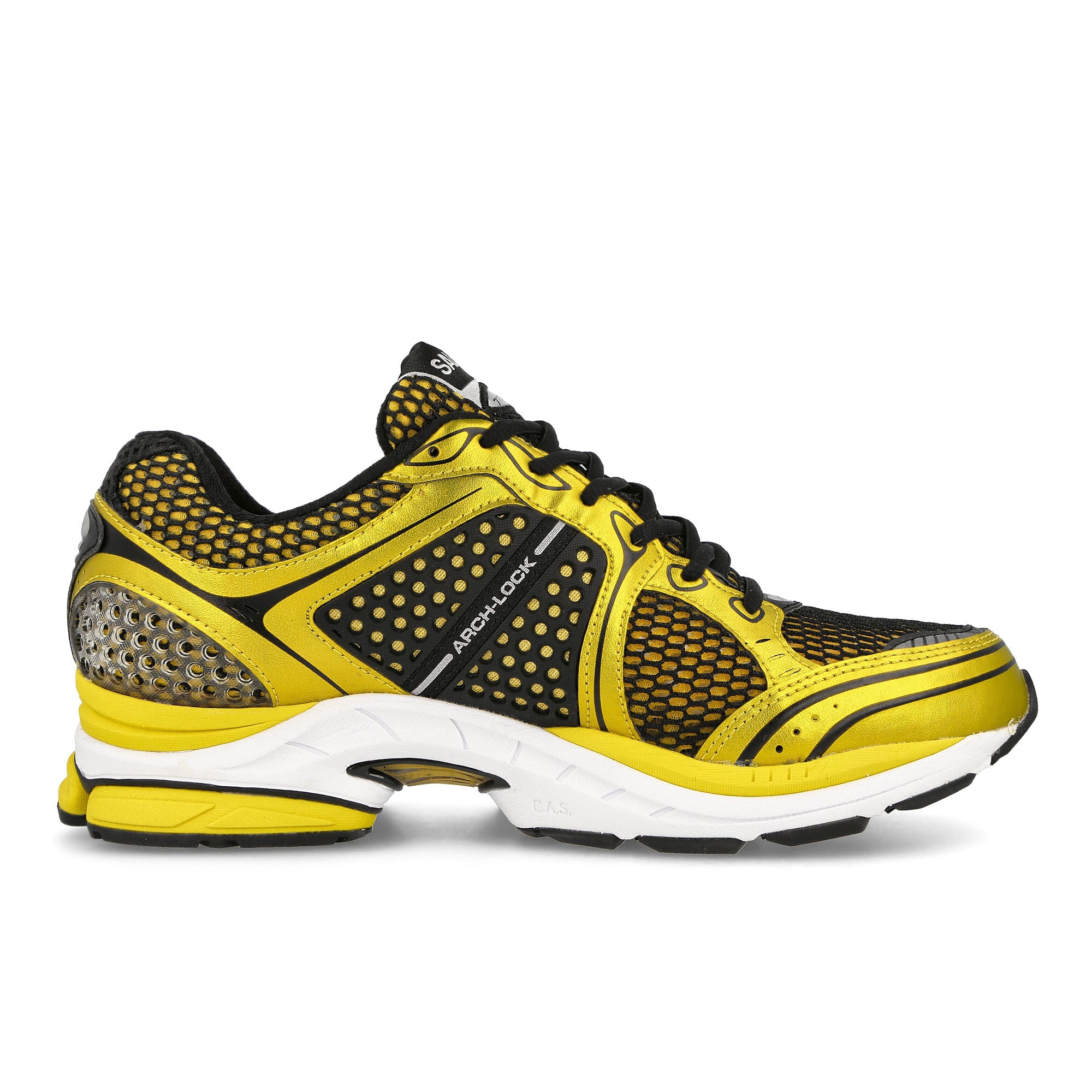 Saucony Progrid Triumph 4 Lemon Chrome Low Top Sneakers Silhouette | Overkill
