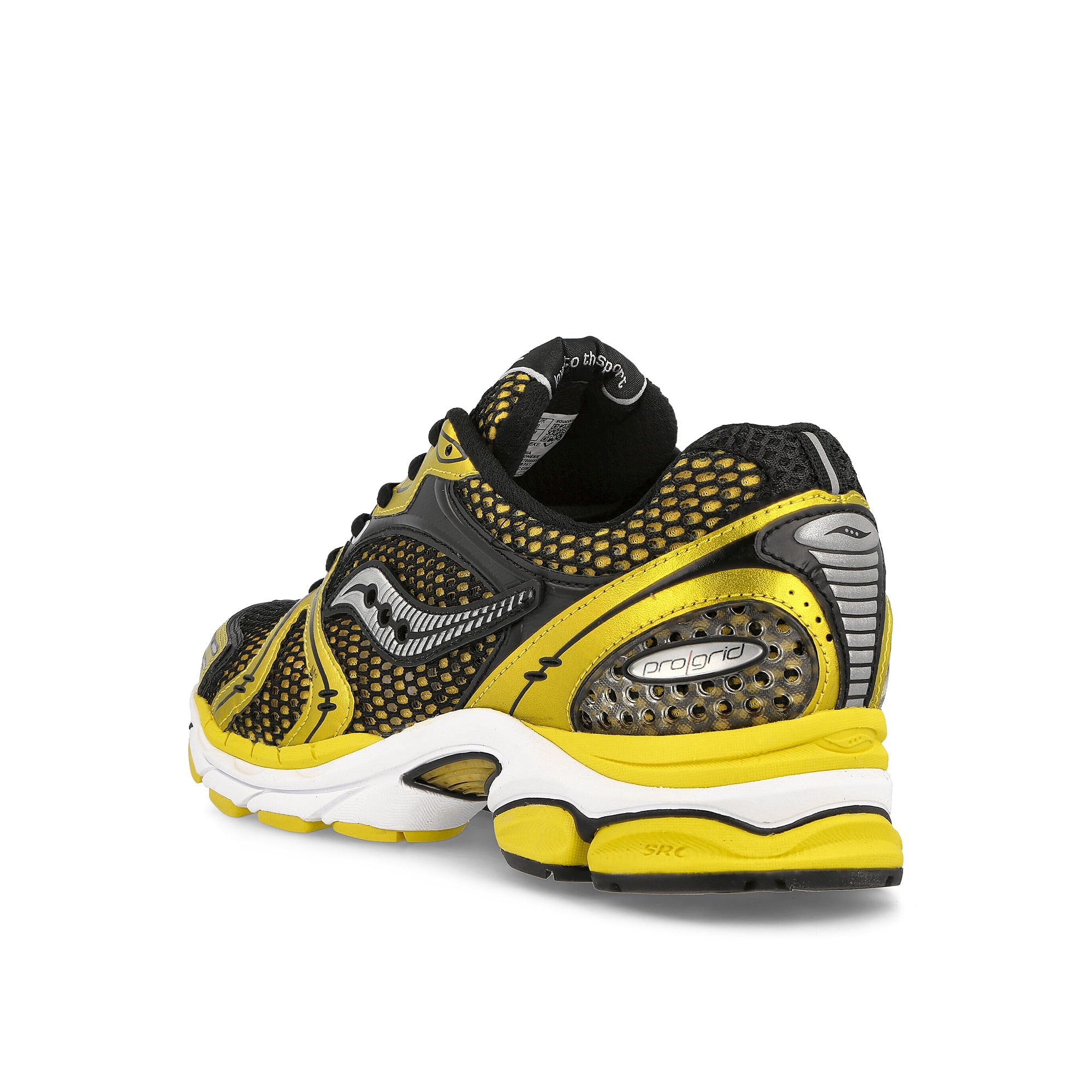 Saucony Progrid Triumph 4 Lemon Chrome Low Top Sneakers Material | Overkill