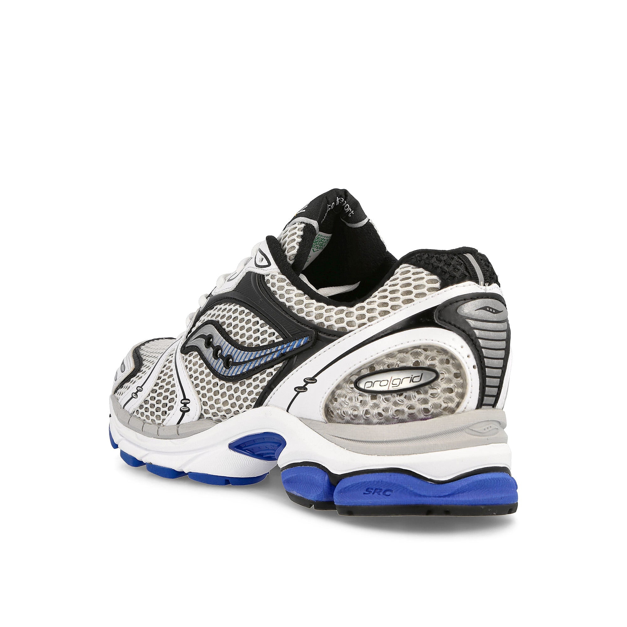 Saucony Progrid Triumph 4 White-Silver Low Top Sneakers Material | Overkill