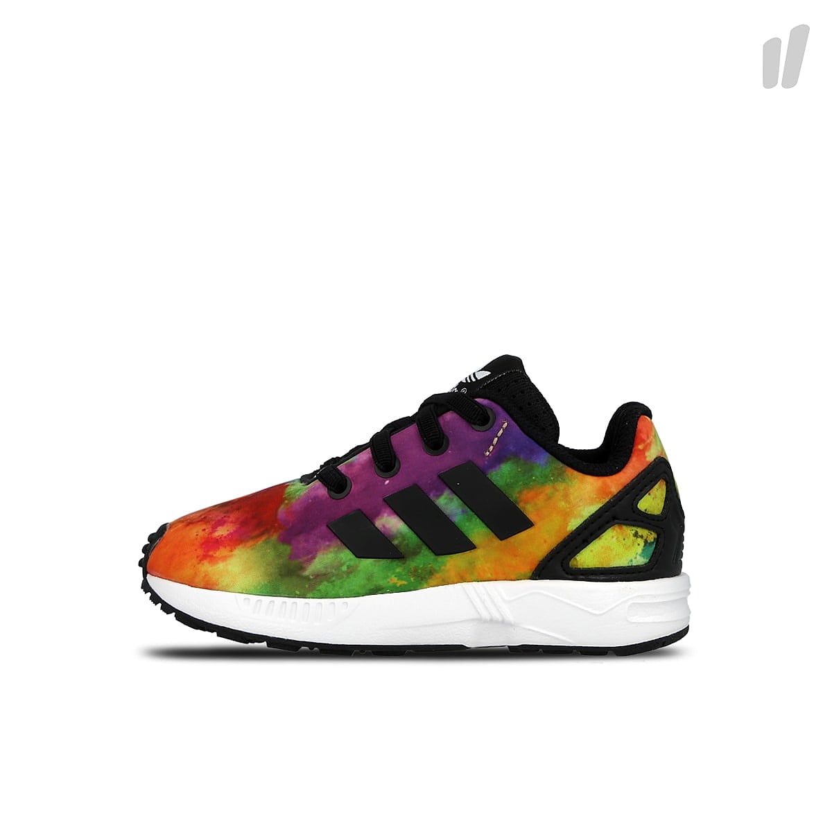 adidas zx flux infants Core Black-Core Black-Running White Sneakers S74968 | Overkill
