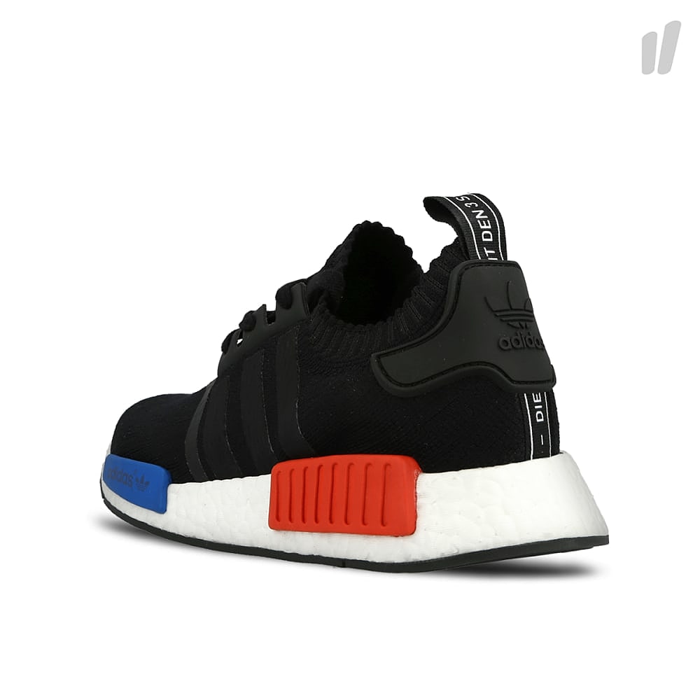 adidas nmd runner pk Core Black-Core Black-Lush Red Sneakers Material | Overkill