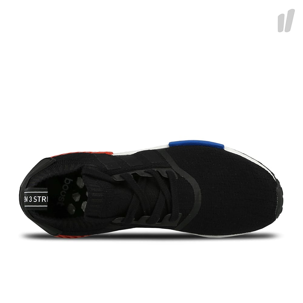 adidas nmd runner pk Core Black-Core Black-Lush Red Sneakers Detailfoto | Overkill
