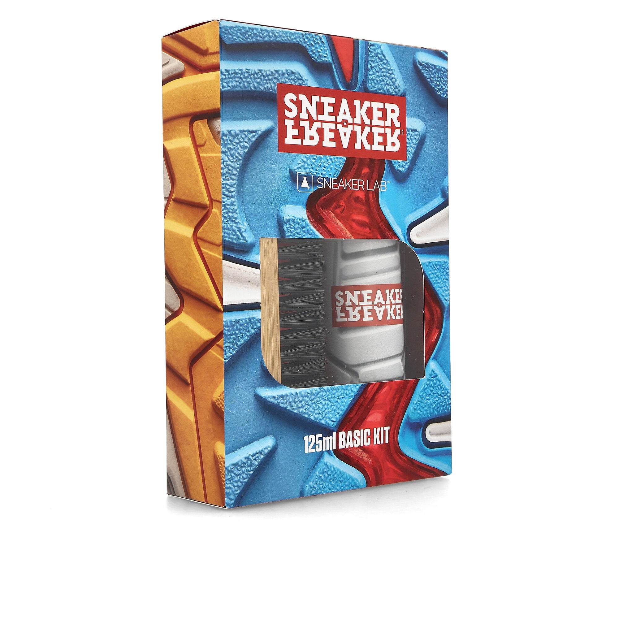 Sneaker Freaker Sneaker Lab x Sneaker Freaker 125ml Basic Kit Box Multi Sneaker Care Close-up | Overkill