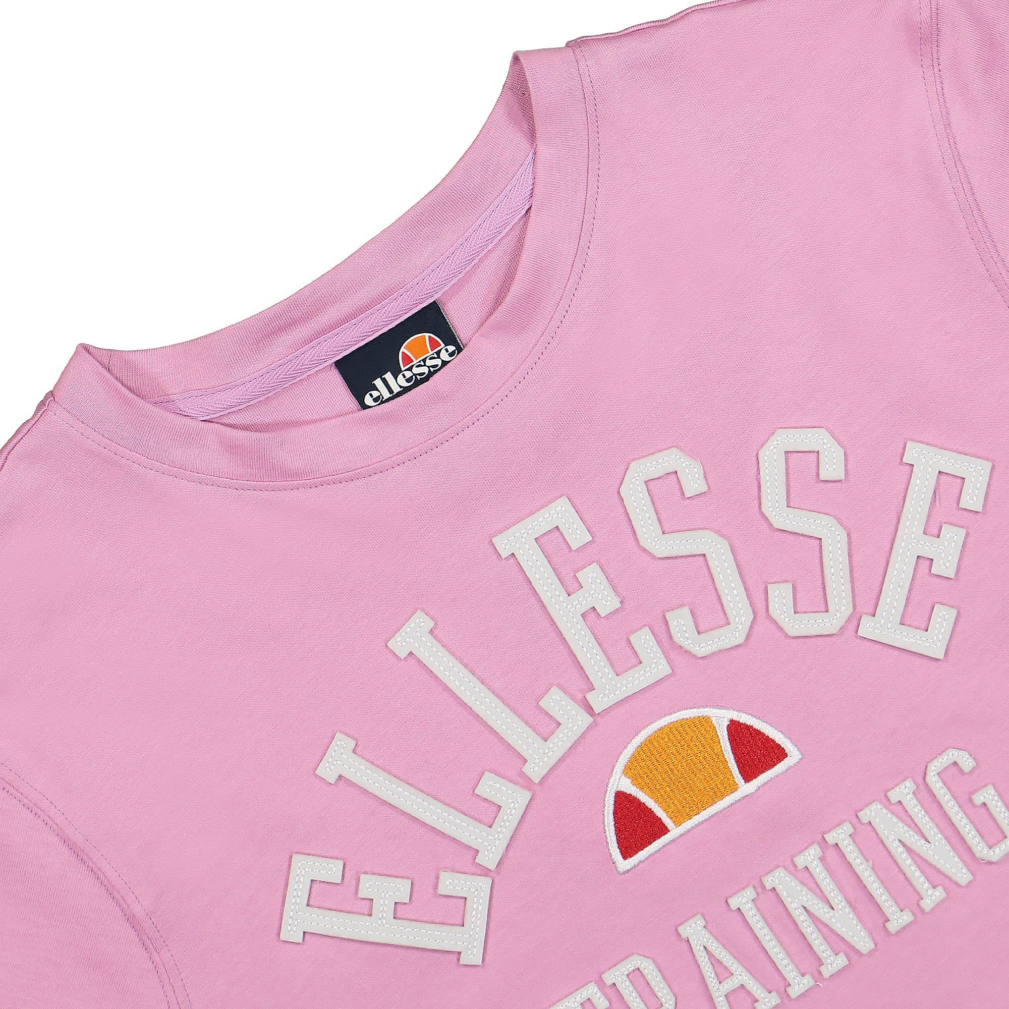 Ellesse Impara Crop T-Shirt Lilac T-Shirts Close-up | Overkill