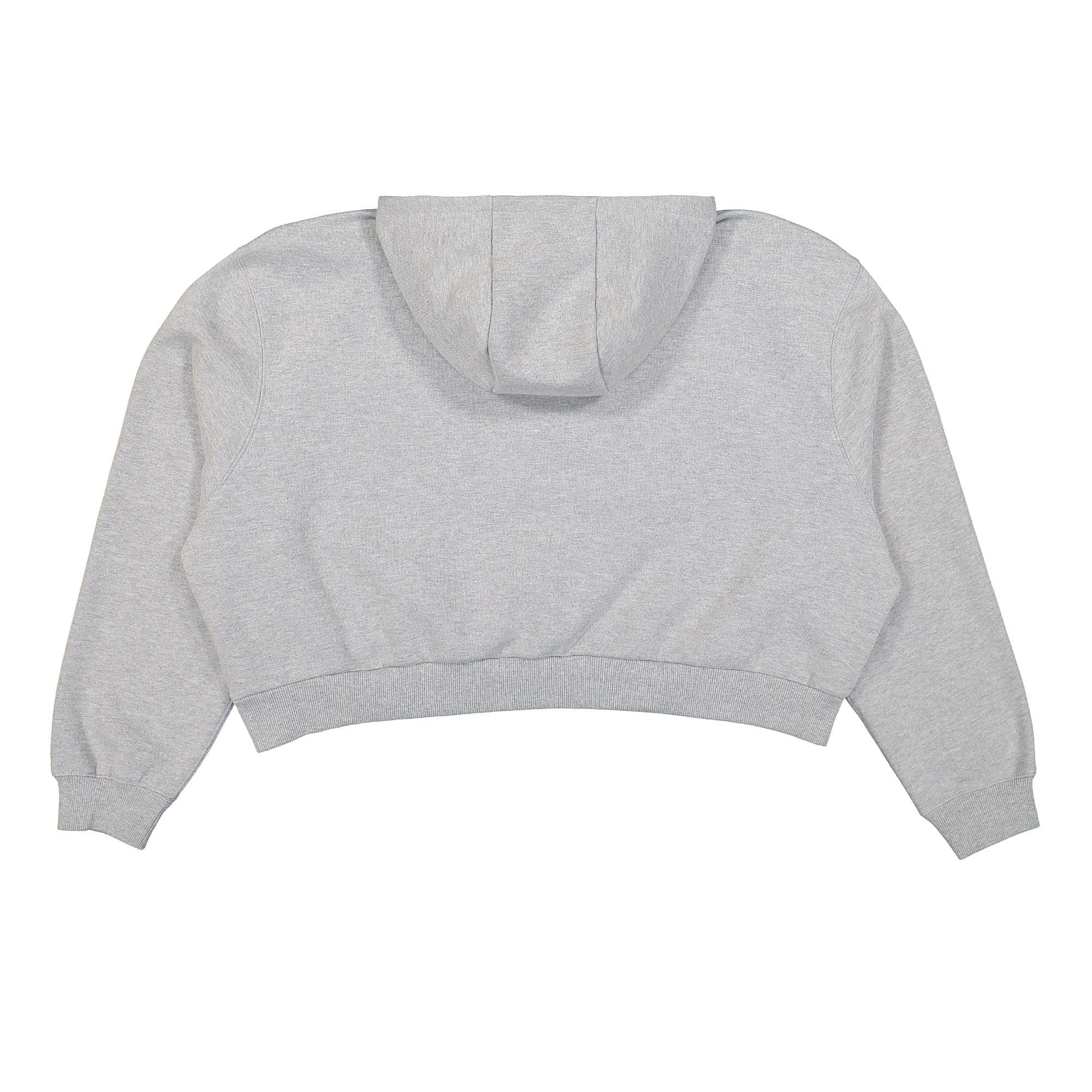 Ellesse Ramo Crop Hoody Grey Marl Hoodies Material | Overkill