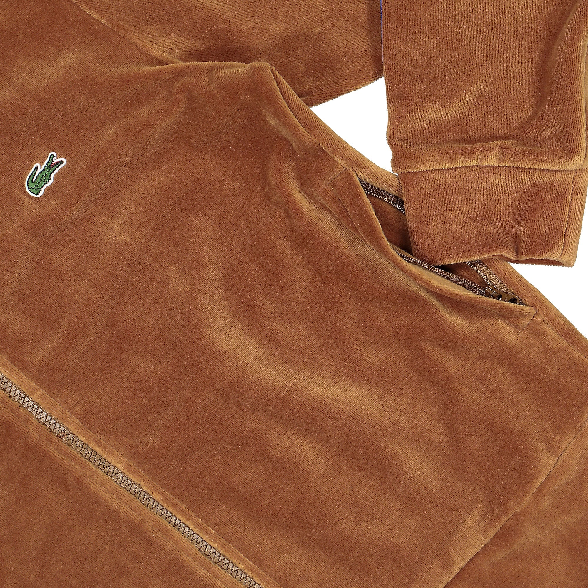 Lacoste Sweatshirt Brown Track Jackets Detailfoto | Overkill