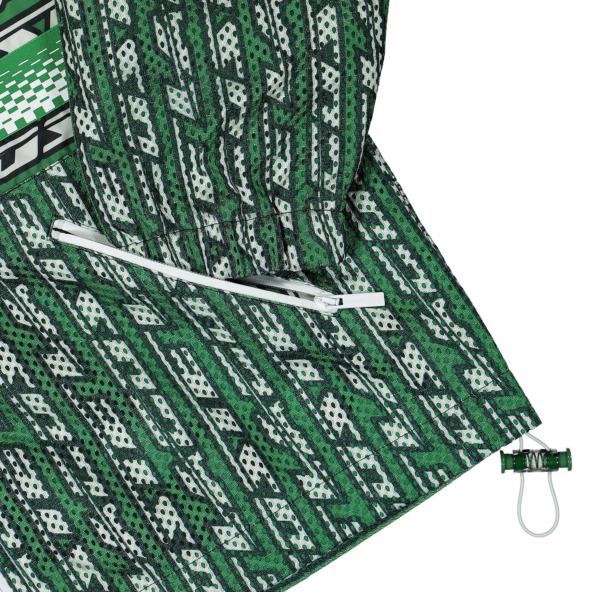 Lacoste Esprit Jacket Chervil / White - Black Jackets Detailfoto | Overkill