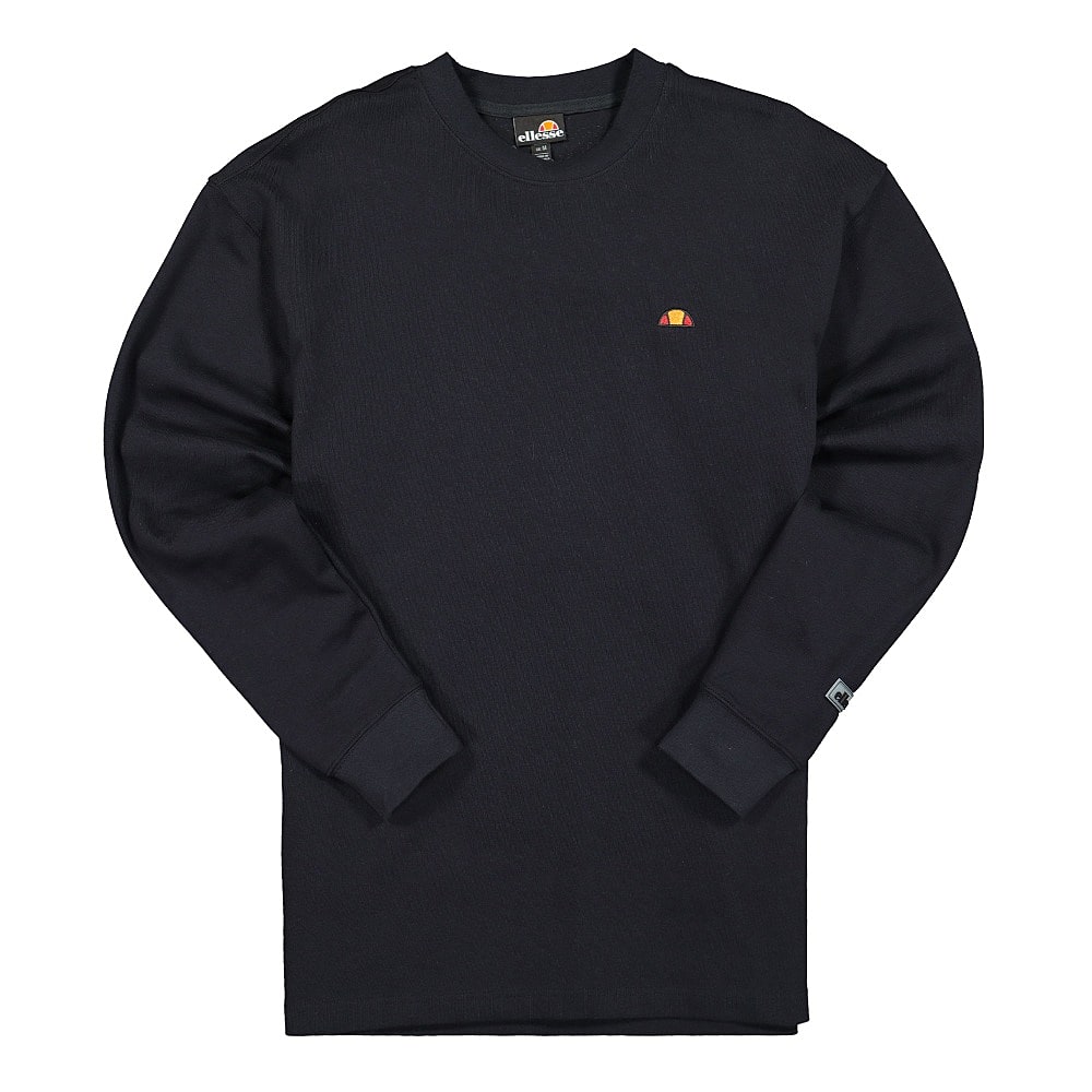Ellesse Yario Longsleeve T-Shirt Black Longsleeves SHI11651 011 | Overkill
