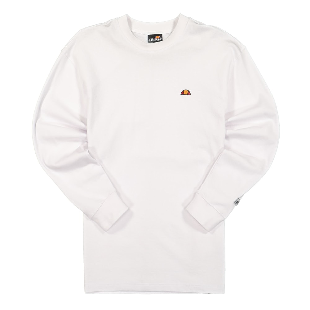 Ellesse Yario Longsleeve T-Shirt White Longsleeves SHI11651 908 | Overkill