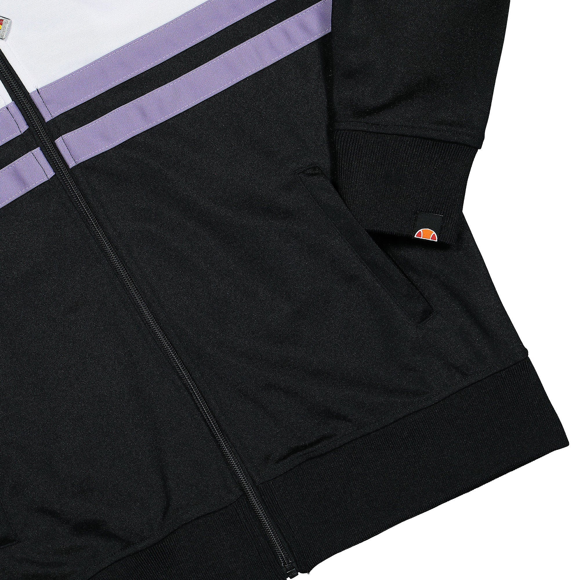 Ellesse Rimini Track Top Black / White Track Jackets Detailfoto | Overkill
