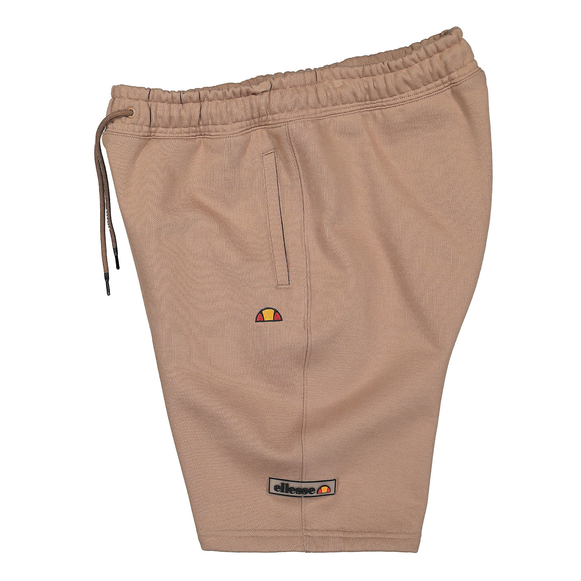 Ellesse Lionoli Short Brown Shorts Close-up | Overkill