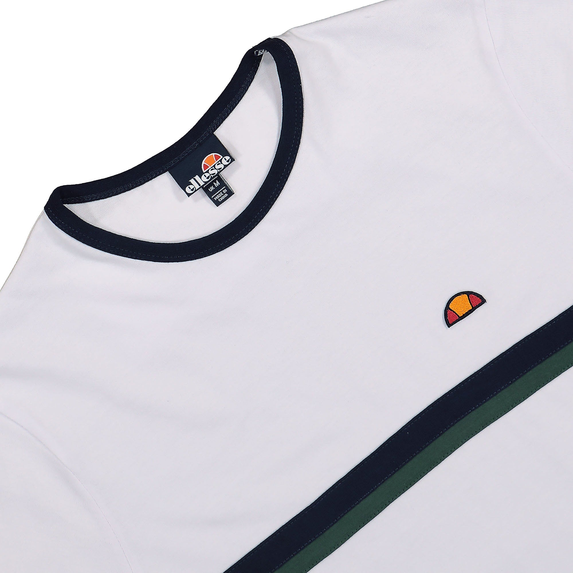 Ellesse Lascio Tee White T-Shirts Close-up | Overkill