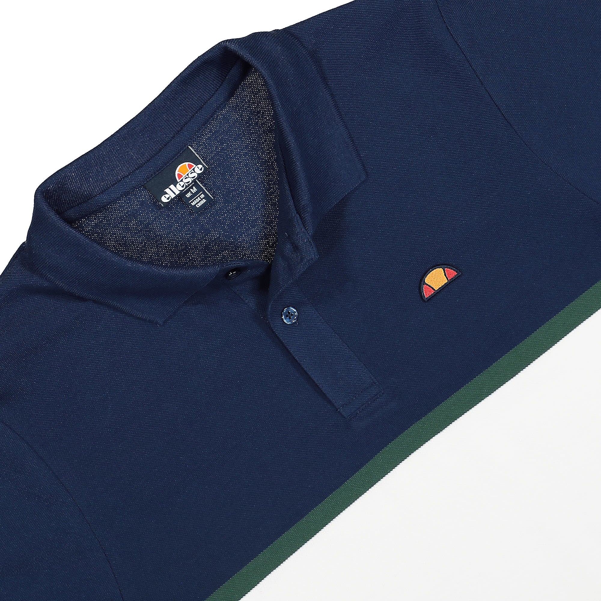 Ellesse Capello Polo Navy Polo Shirts Close-up | Overkill