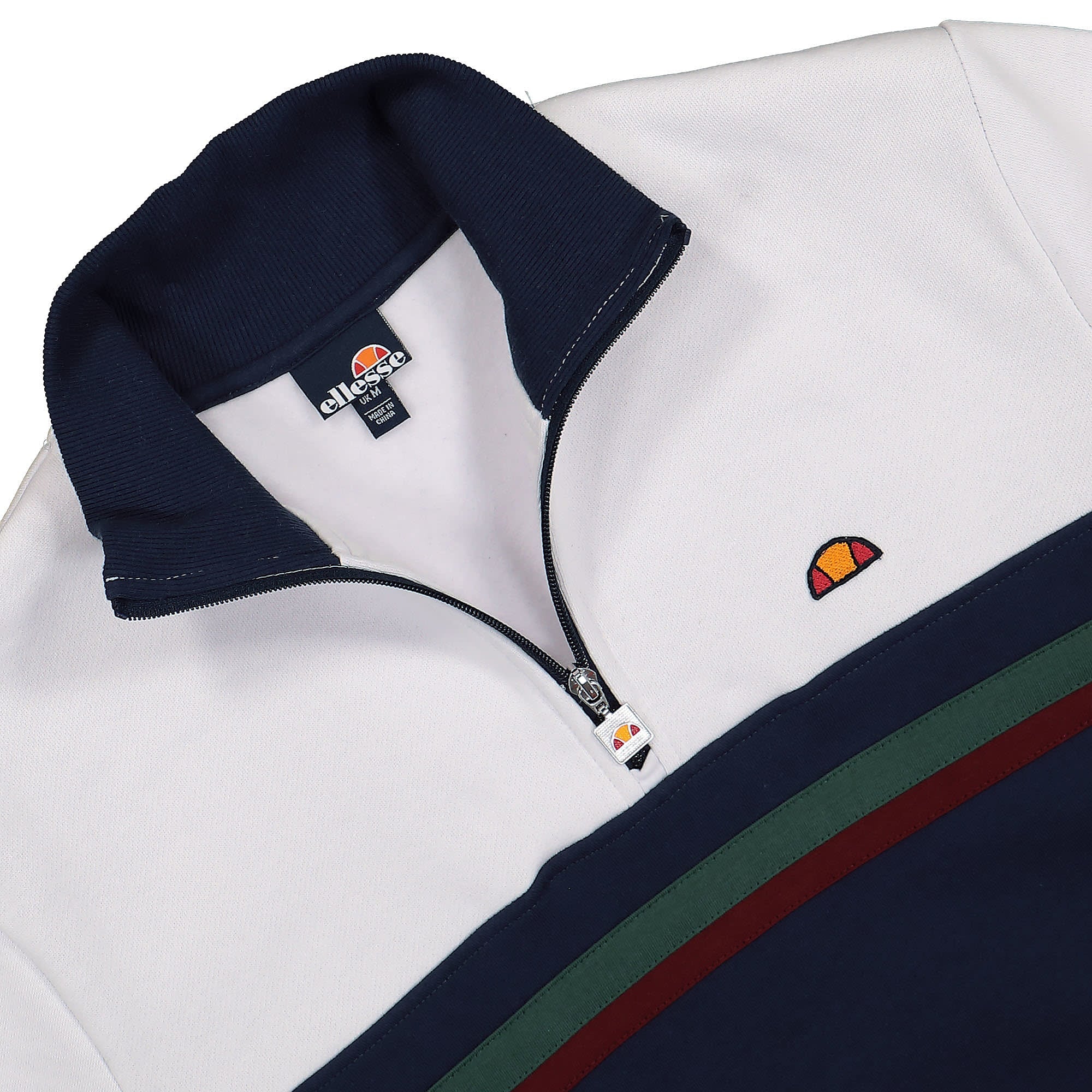 Ellesse Causa Track Top Navy Sweatshirts Close-up | Overkill