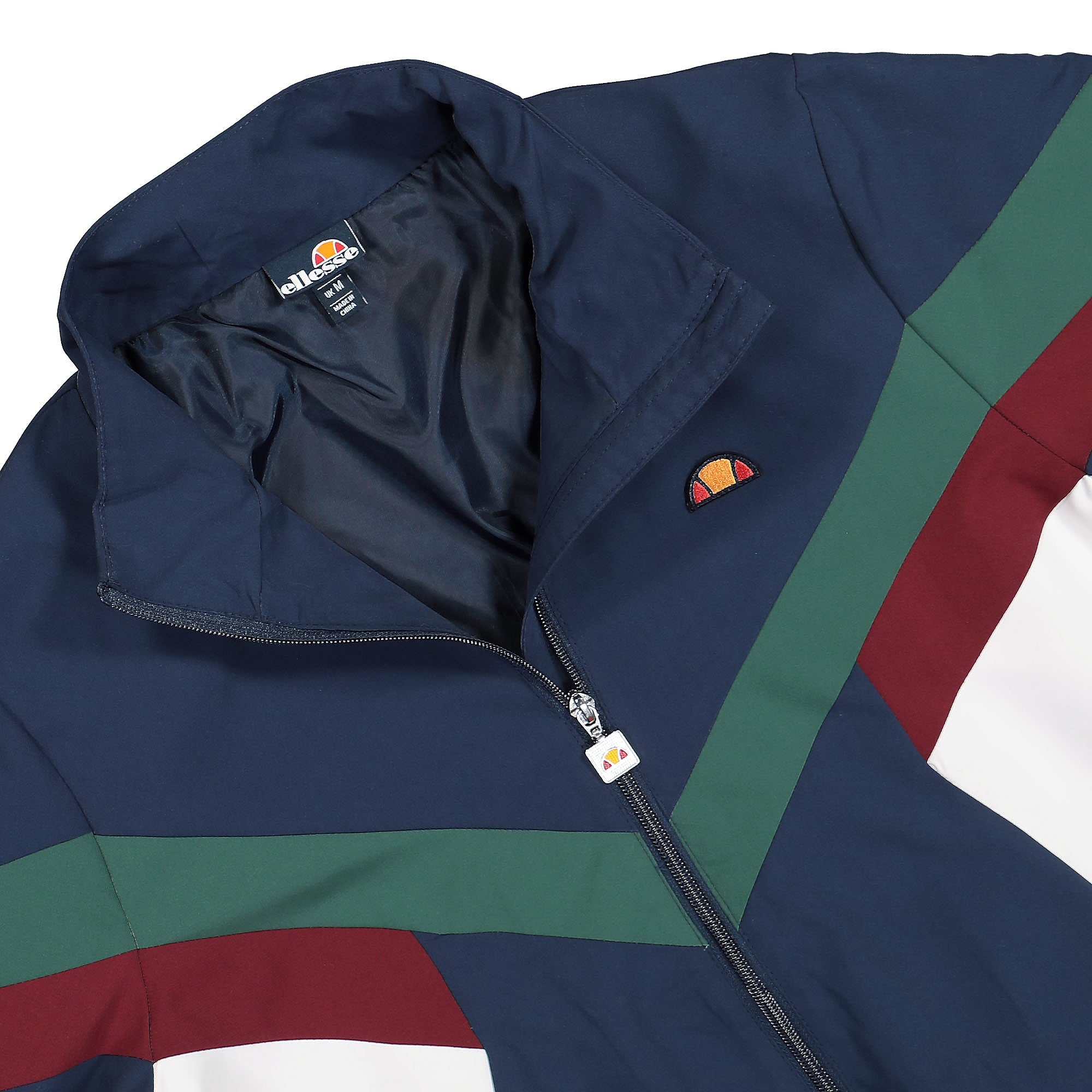 Ellesse Nonno Track Top Navy Track Jackets Close-up | Overkill
