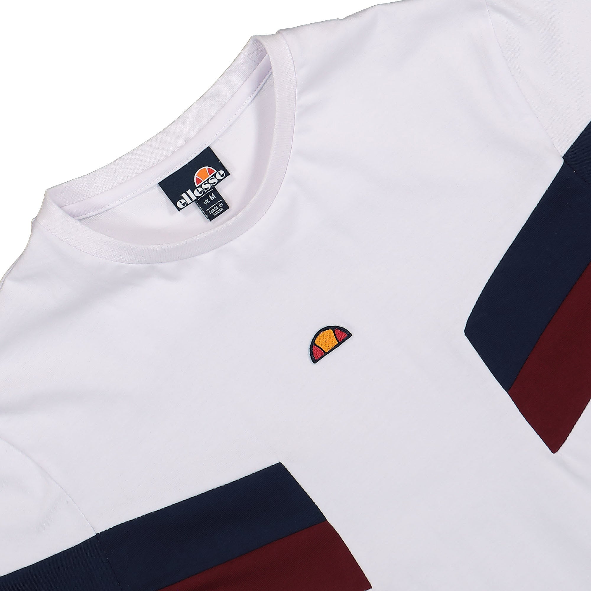 Ellesse Ricorda Tee White T-Shirts Close-up | Overkill