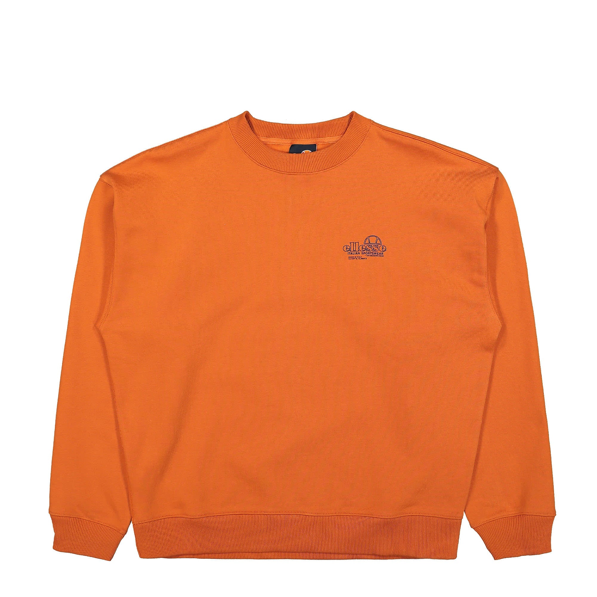 Ellesse Bloccare Sweatshirt Orange Sweatshirts SHP16119 | Overkill