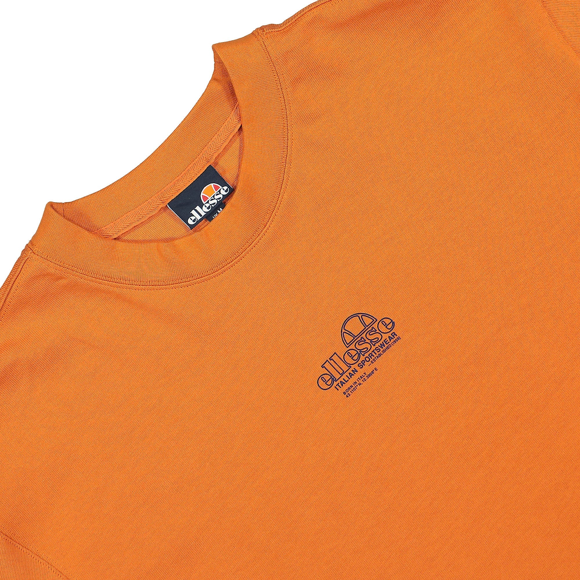Ellesse Rilassato Tee Orange T-Shirts Close-up | Overkill