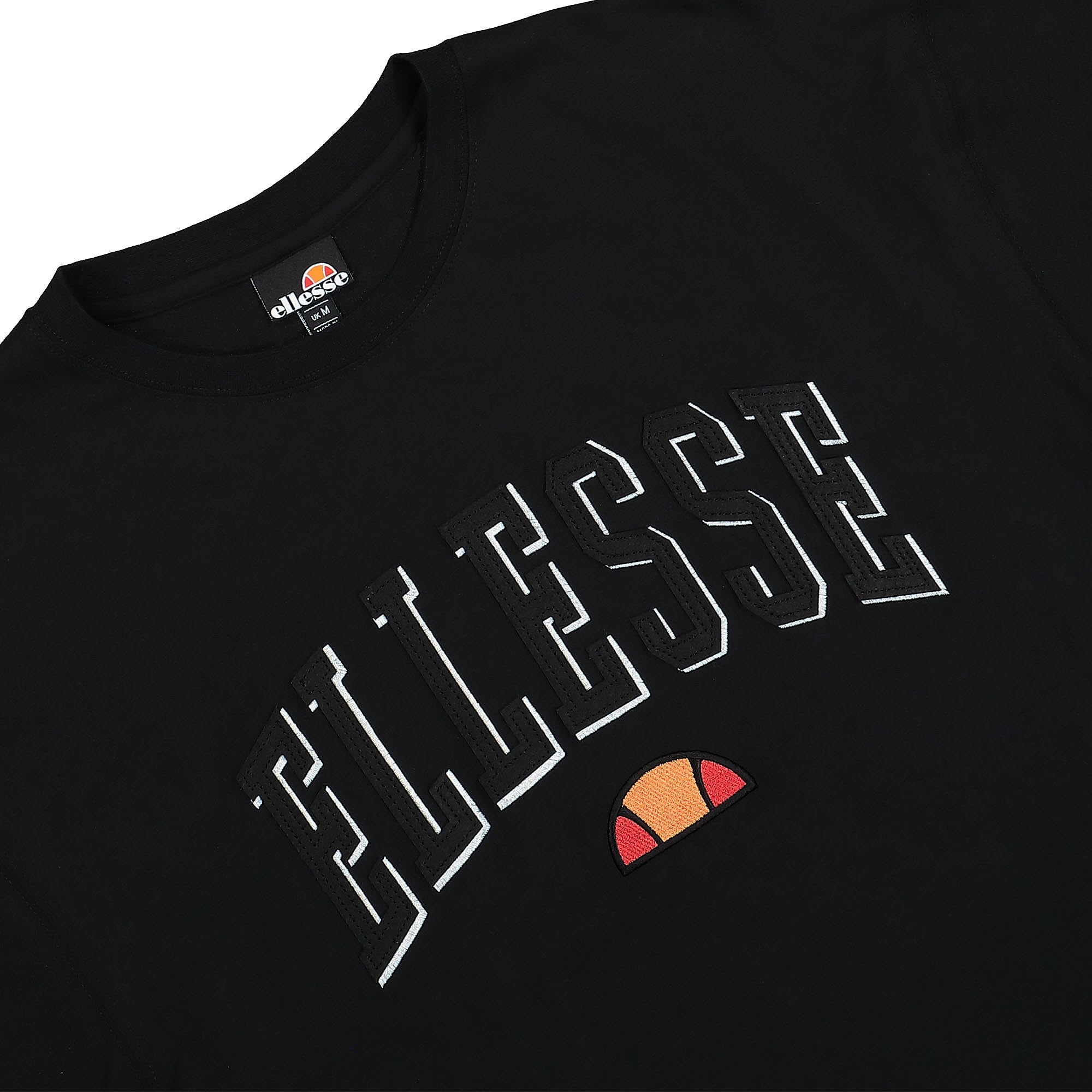 Ellesse Columbia Tee Black T-Shirts Close-up | Overkill
