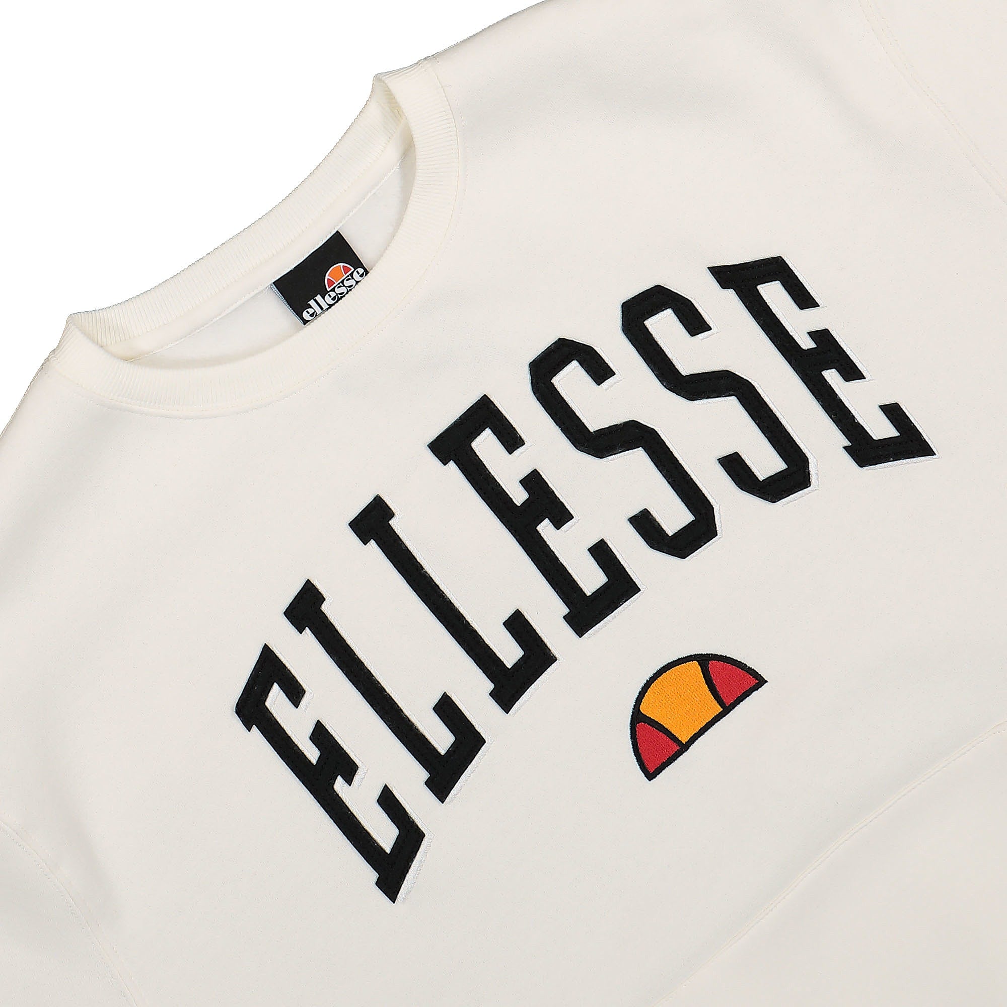 Ellesse Arizona Sweatshirt Off White Sweatshirts Close-up | Overkill