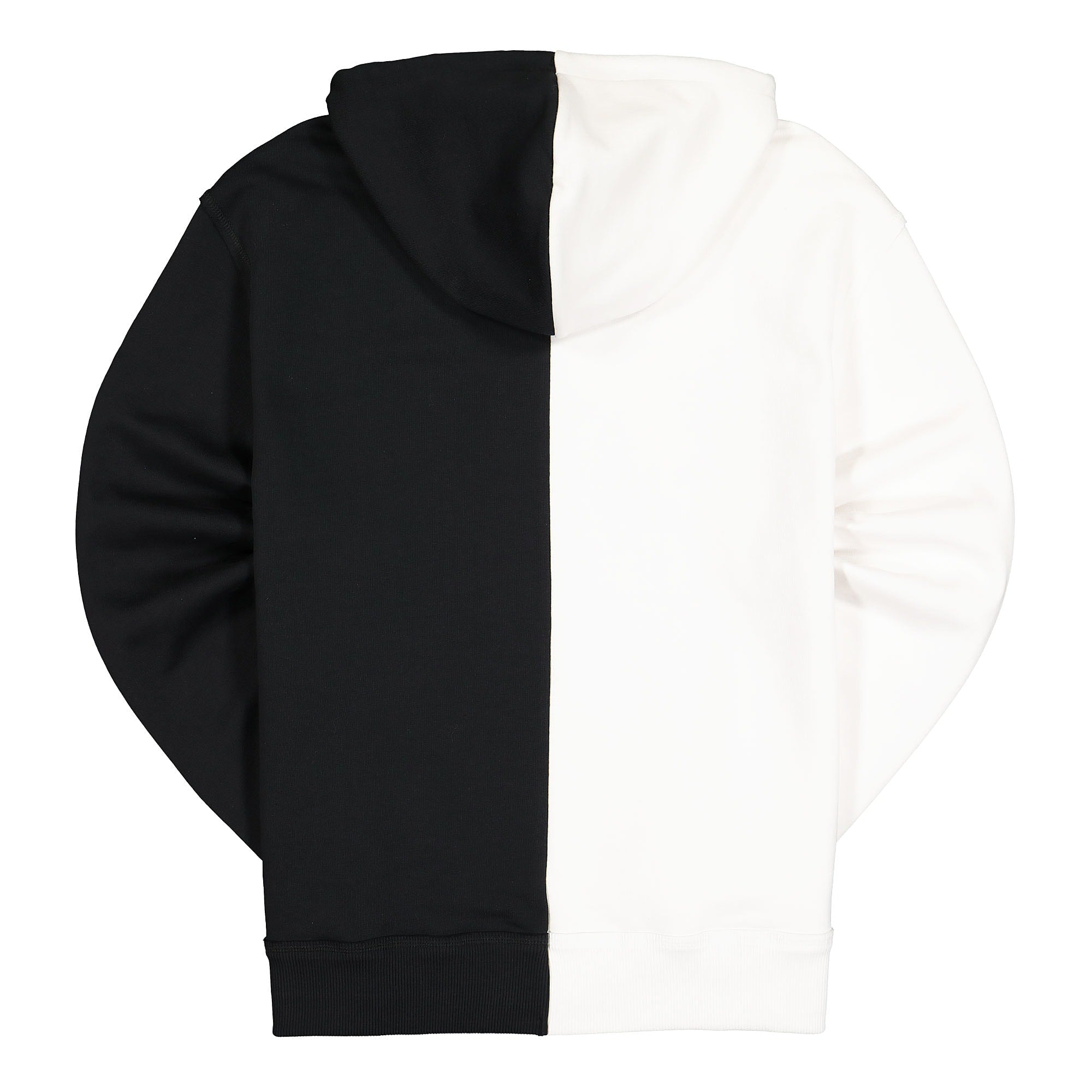 Fred Perry Raf Simons x Fred Perry Patched Zip Through Split Hoody Black Hoodies Material | Overkill