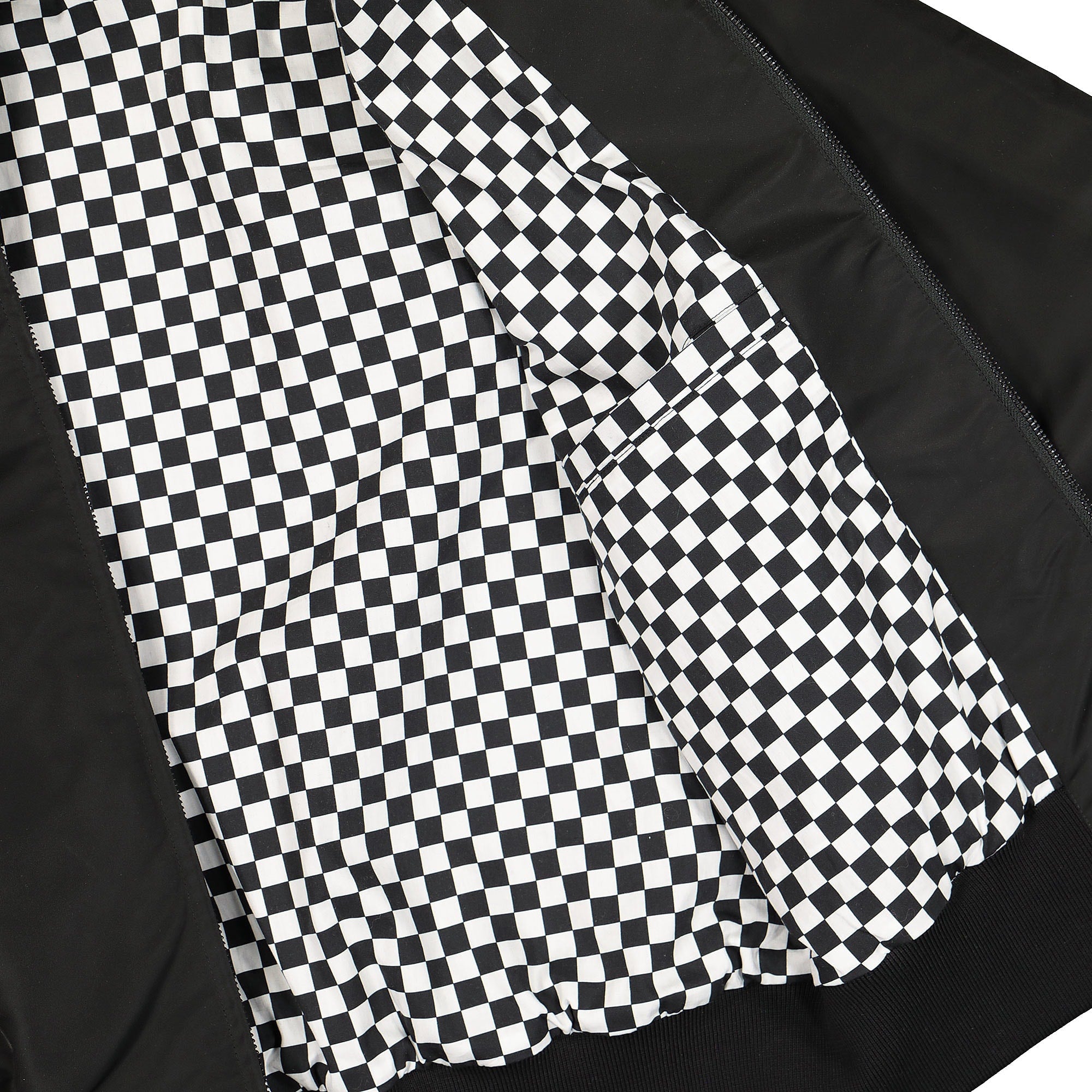 Fred Perry Raf Simons x Fred Perry Patched Harrington Jacket Black Jackets Detail view 1 | Overkill