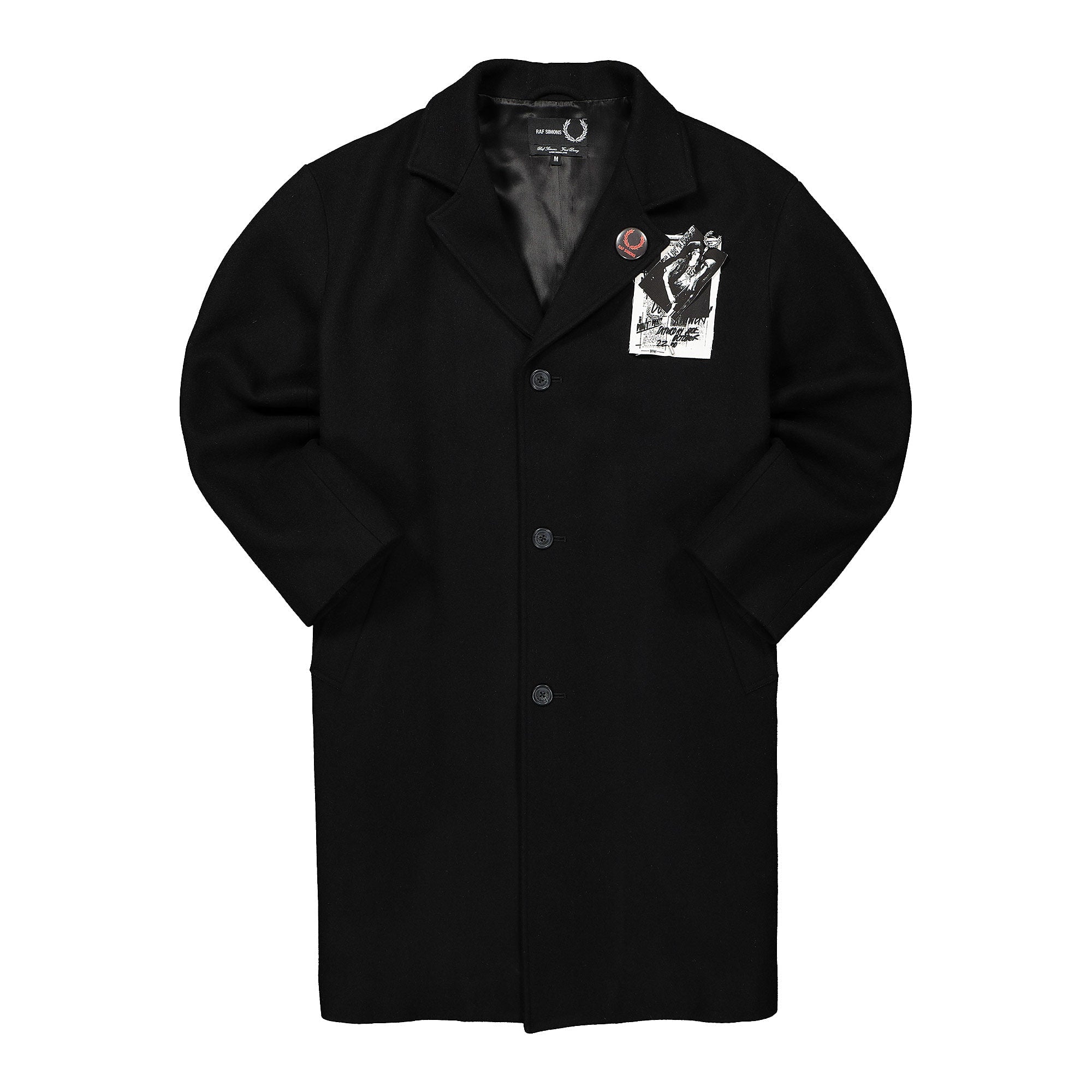 Fred Perry Raf Simons x Fred Perry Coat Black Coats SJ9026 | Overkill
