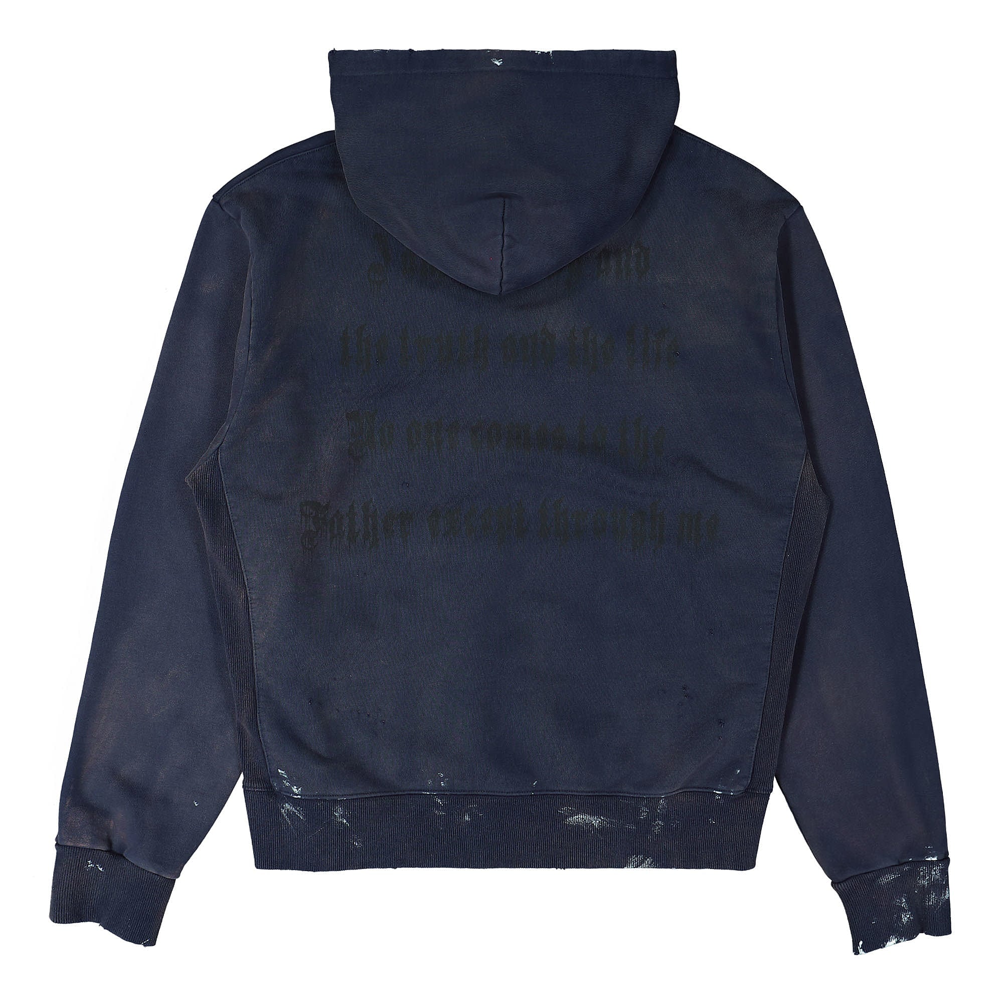 Someit J.X. Vintage Hoodie Vintage Deep Navy Hoodies Material | Overkill