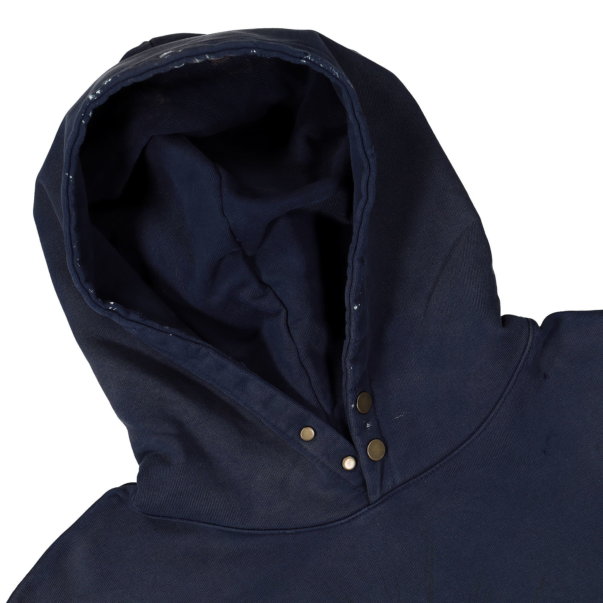 Someit J.X. Vintage Hoodie Vintage Deep Navy Hoodies Close-up | Overkill