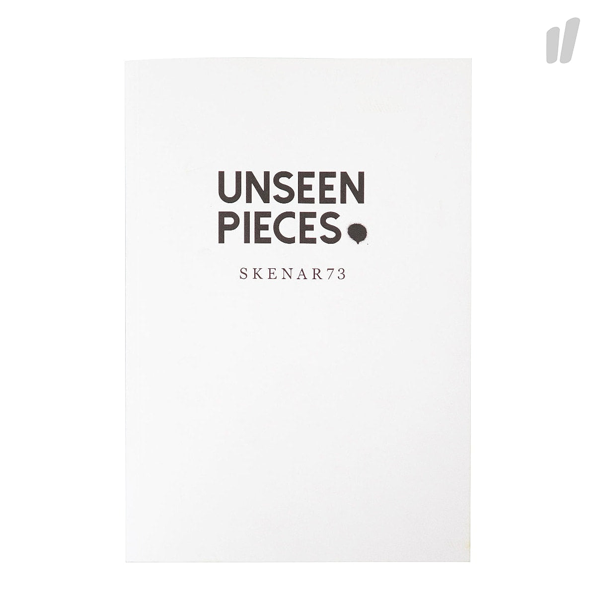 Overkill SKENAR73 - Unseen Pieces Book White | Overkill