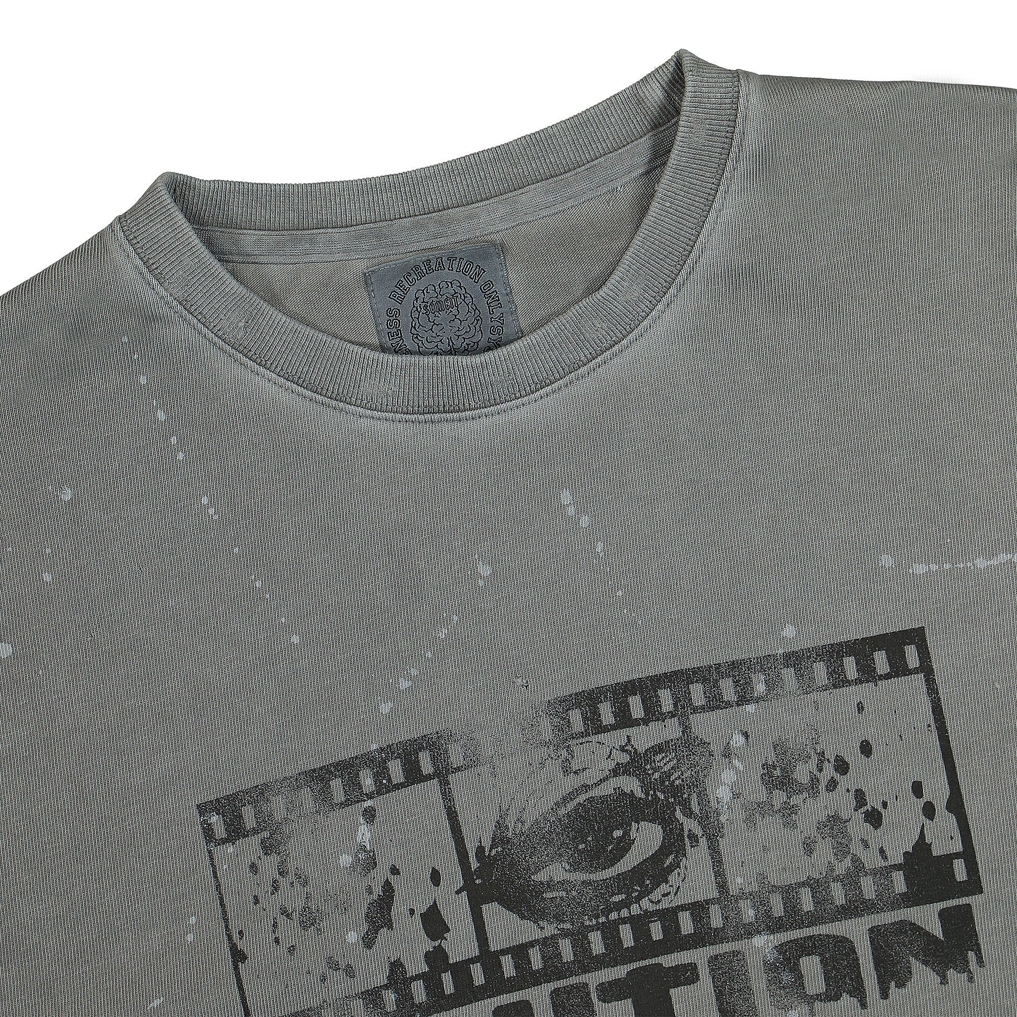 Someit K.O.K2 LS Vintage Tee Stone Grey Longsleeves Material | Overkill